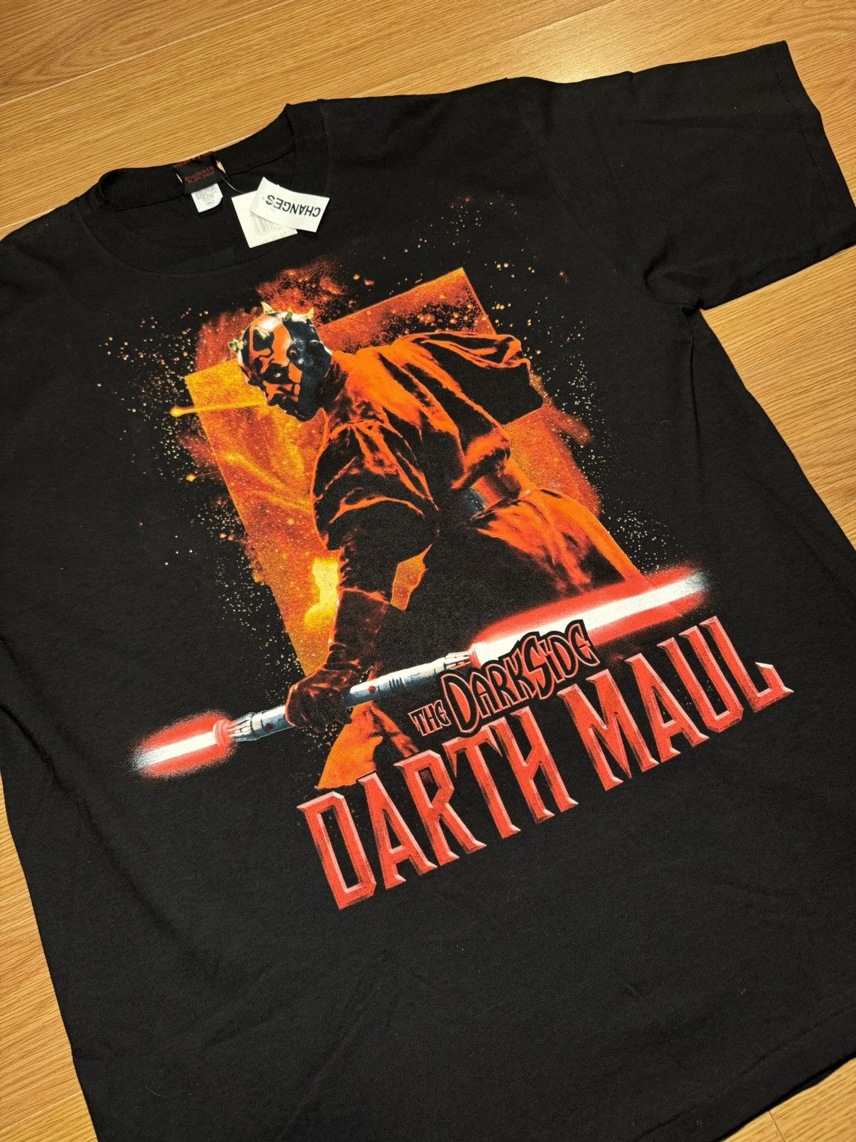 Changes × Star Wars × Vintage Deadstock 1999 Star Wars Darth Maul Grail Phantom Menace vtg Size US XL / EU 56 / 4 - 5 Thumbnail