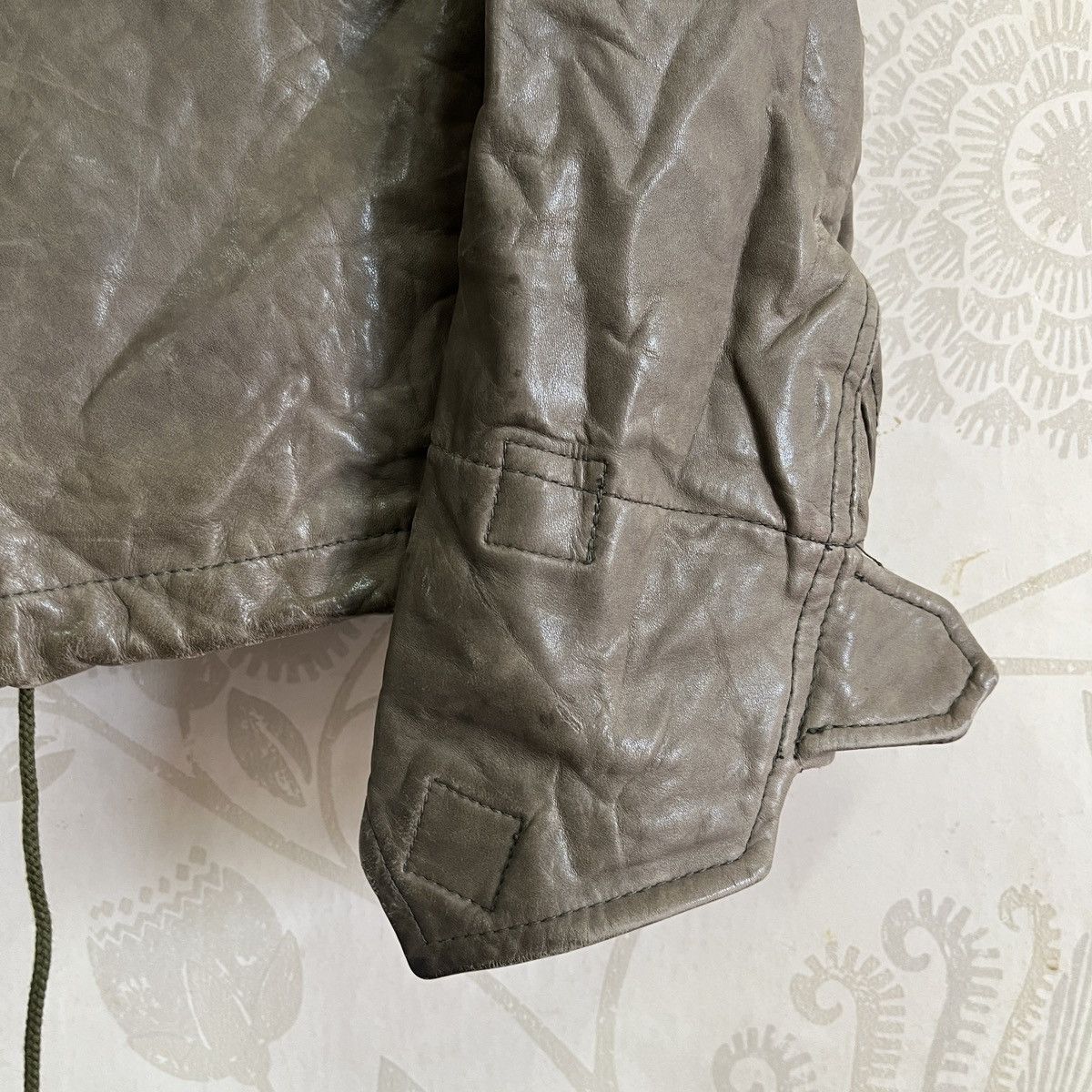 AZ by junhashimoto × Freewheelers × junhashimoto Jun Hashimoto Leather Jacket Cowhide Riri Zippered Japan Size US S / EU 44-46 / 1 - 5 Thumbnail