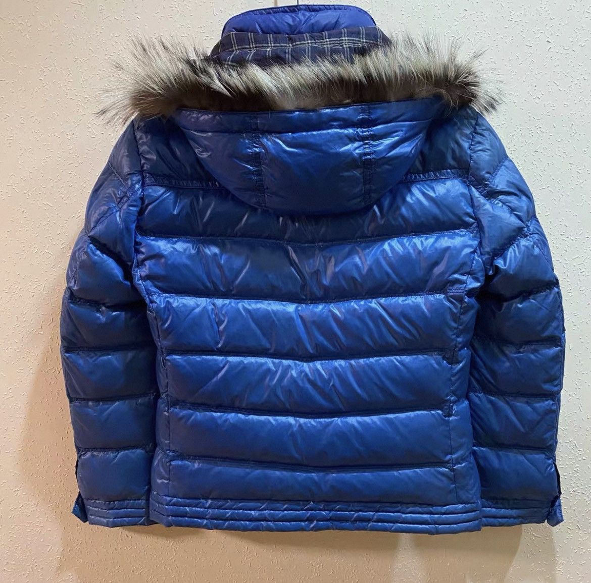 Burberry Burberry Blue Down Puffer Jacket | Early 1 2000s Archive | Size US L / EU 52-54 / 3 - 5 Thumbnail