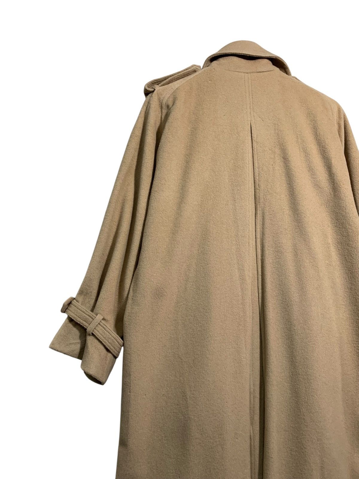 Celine 🔥VTG CELINE WOOL TRENCH COATS DOUBLE BREAST Size L / US 10 / IT 46 - 5 Thumbnail