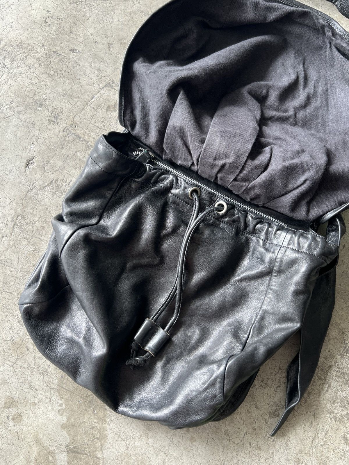 Dries Van Noten Archive Dries Van Noten - Knot Leather Shoulder Bag Size ONE SIZE - 9 Thumbnail