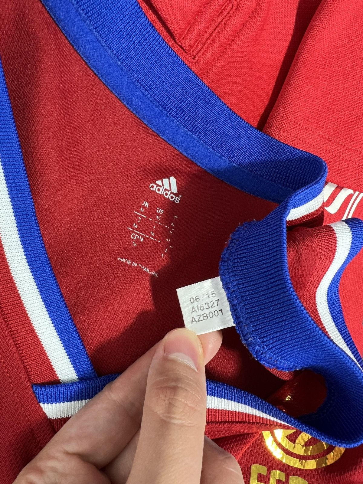 Adidas Jersey Adidas France National Team 2015 Basketball Joker Size US M / EU 48-50 / 2 - 5 Thumbnail