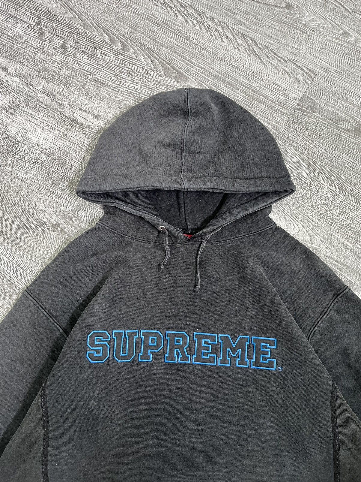Supreme × Vintage Supreme Spell Out Outline Blue Size US L / EU 52-54 / 3 - 2 Thumbnail