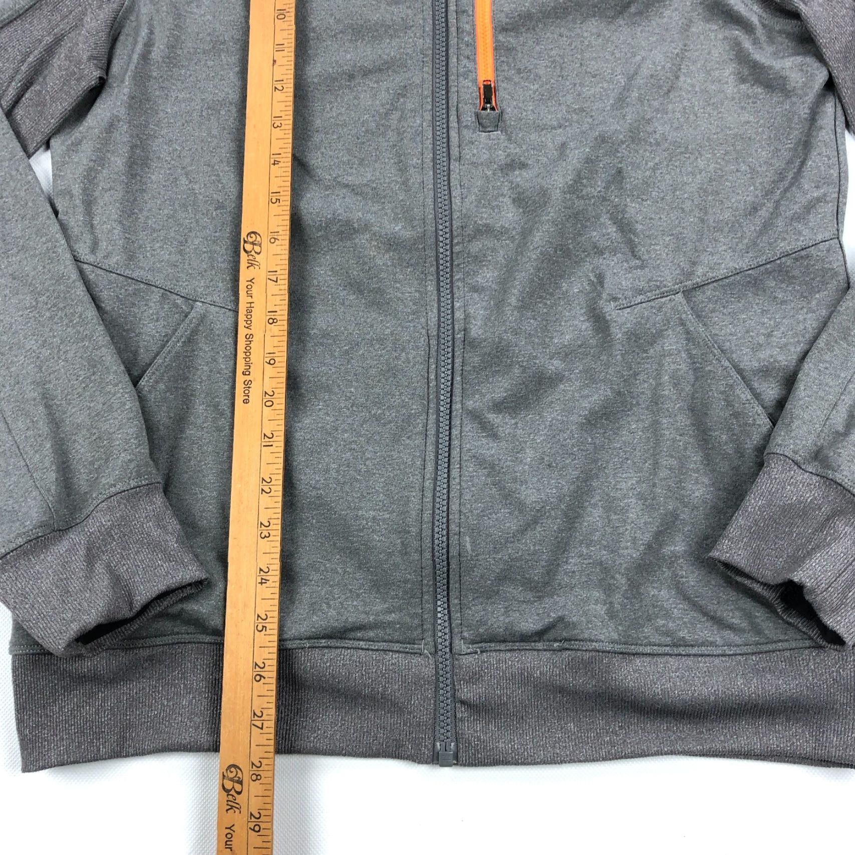 Lululemon Lululemon Jacket Mens M Heathered Gray Polyester Blend Zip Activewear Dark Gray Six Pack Size US M / EU 48-50 / 2 - 6 Thumbnail