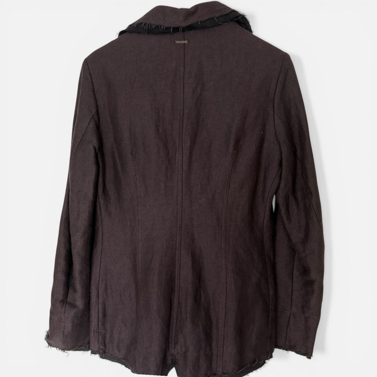 Diesel Diesel Archival 2006 Deconstructed Linen Wool Blend Jacket Size M / US 6-8 / IT 42-44 - 2 Thumbnail
