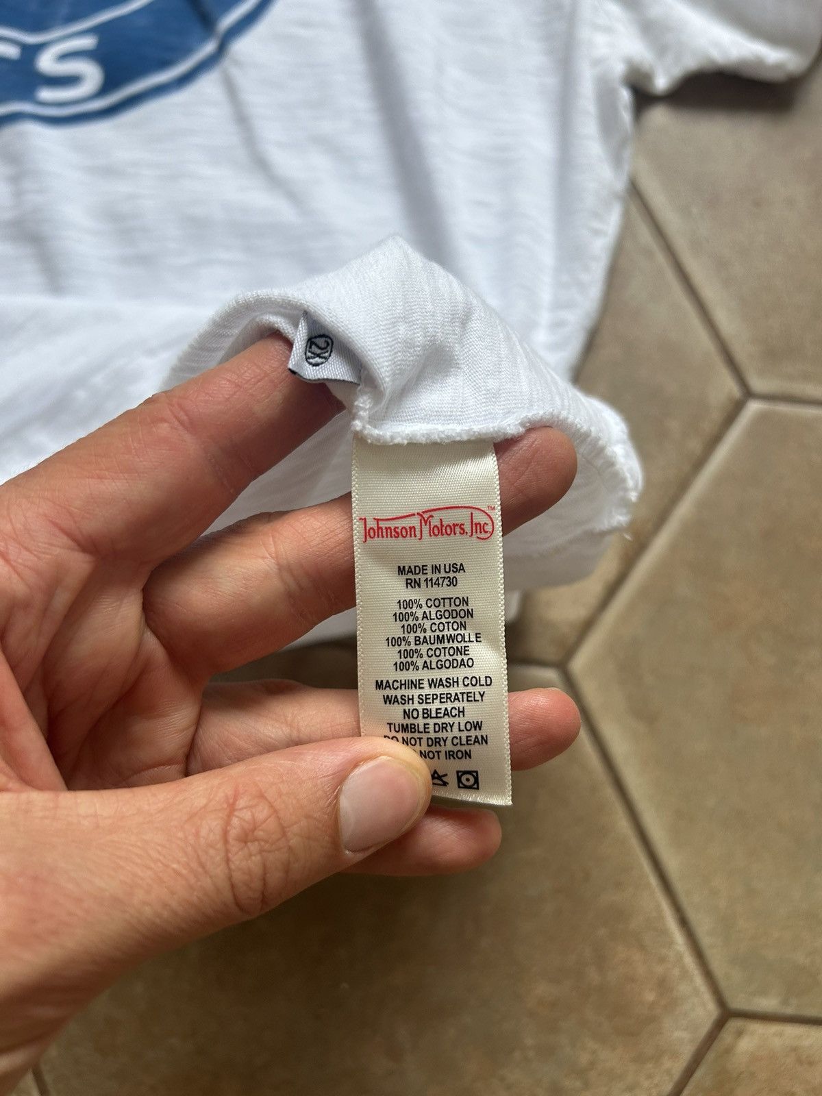 Johnson Motors JOHNSON MOTORS USA SHIRT Size US XXL / EU 58 / 5 - 7 Thumbnail
