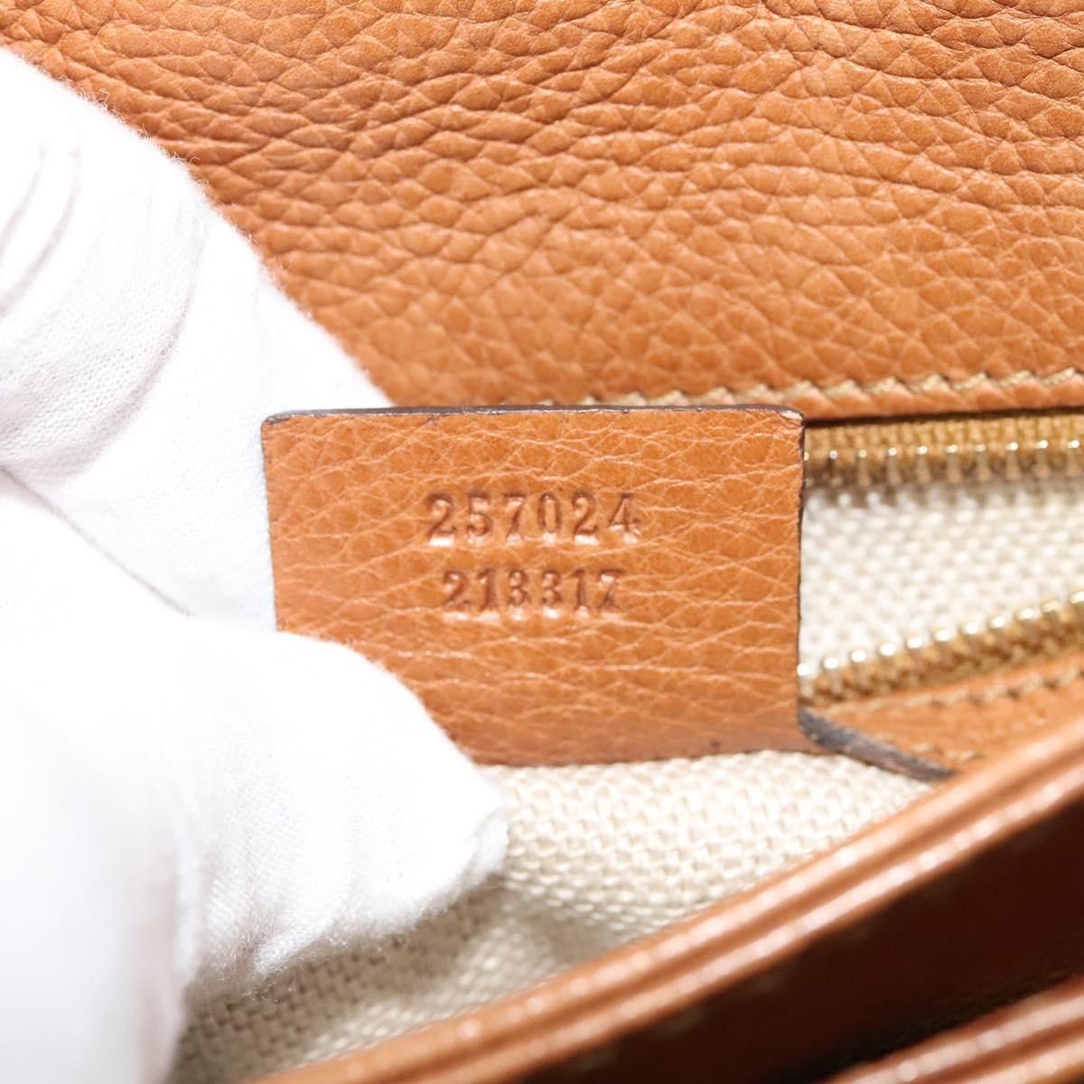 Gucci GUCCI GG Canvas Shoulder Bag Beige Gold Size ONE SIZE - 12 Thumbnail
