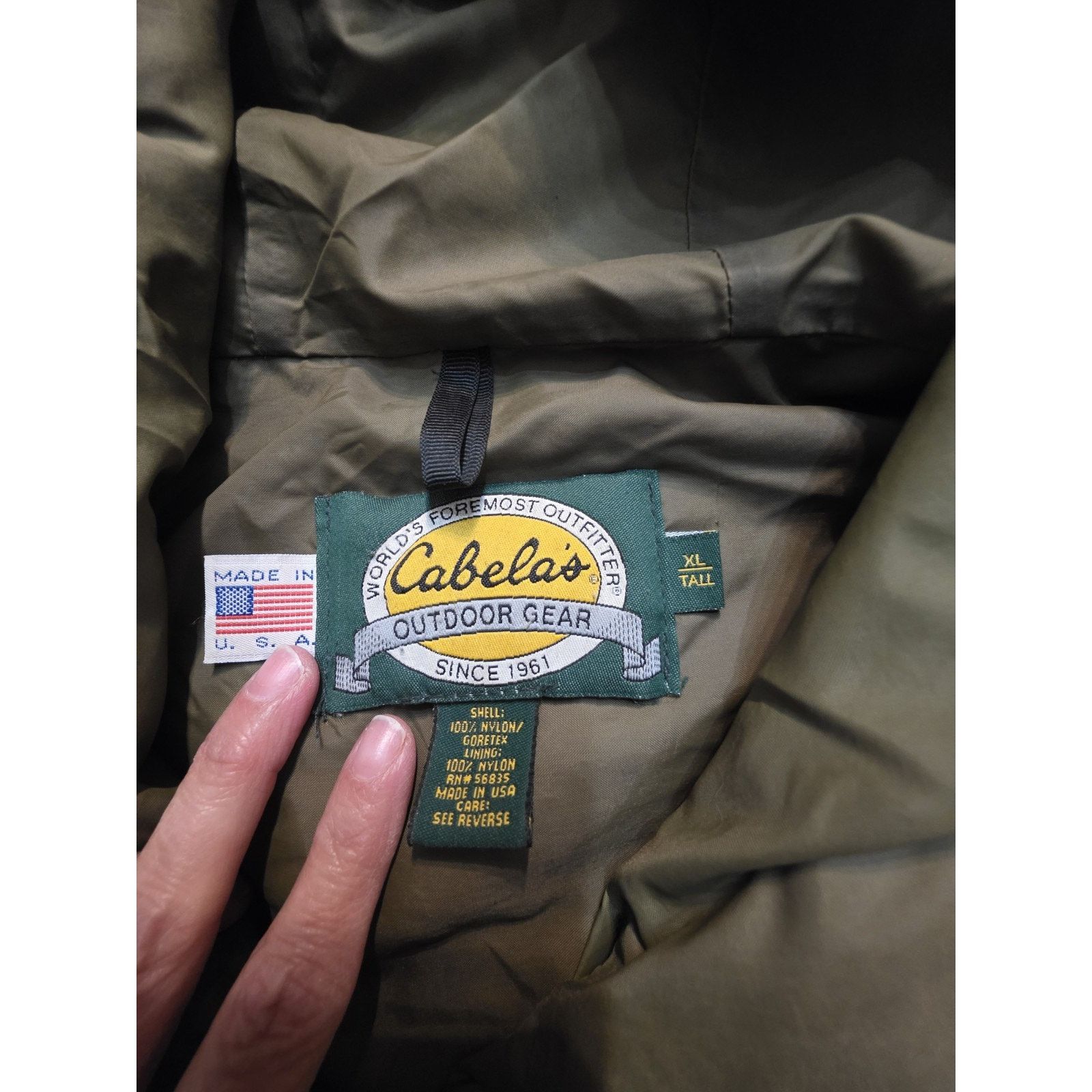Cabelas Cabelas Men's Camo Light Weight Long Sleeve Jacket Size US XL / EU 56 / 4 - 8 Thumbnail