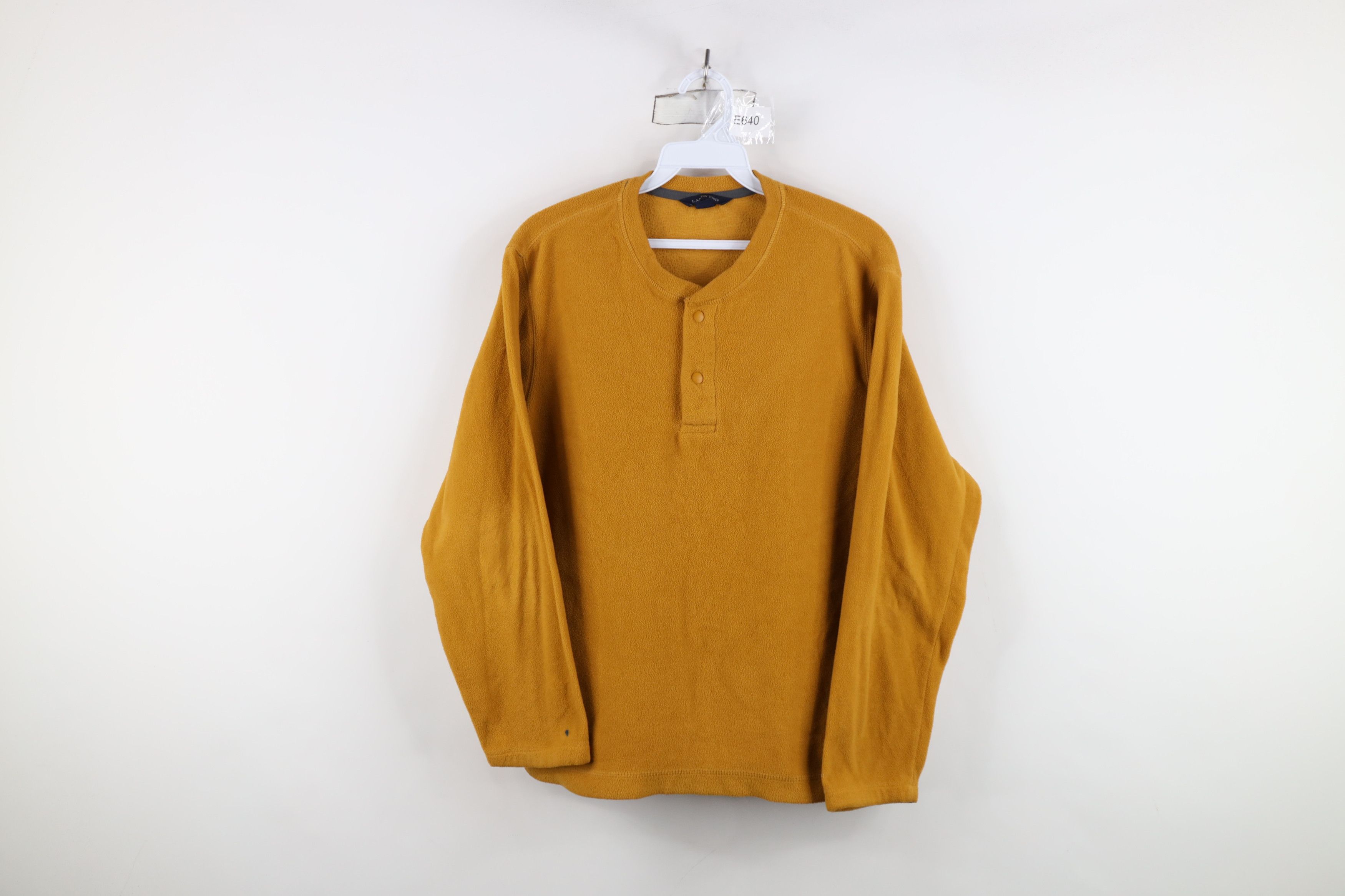 Lands' End Vintage Lands End Blank Polartec Fleece Snap Button Sweater Size US S / EU 44-46 / 1 - 1 Thumbnail