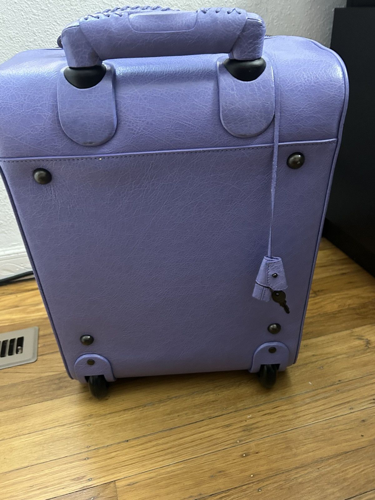 Balenciaga balenciaga blue leather carry on luggage Size ONE SIZE - 2 Thumbnail