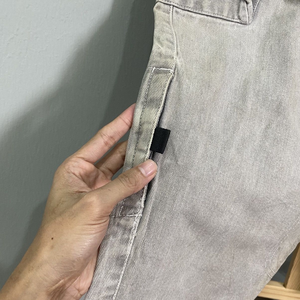 Vans VINTAGE RARE VANS Baggy Cargo Jeans - Washed Grey Denim Size US 29 - 7 Thumbnail