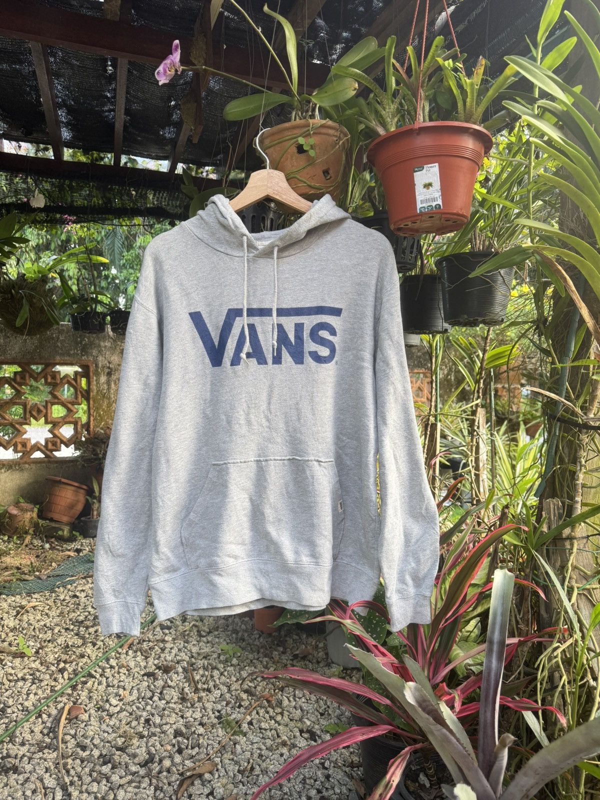 Vans Vans Spellout Hoodie Size US L / EU 52-54 / 3 - 1 Thumbnail