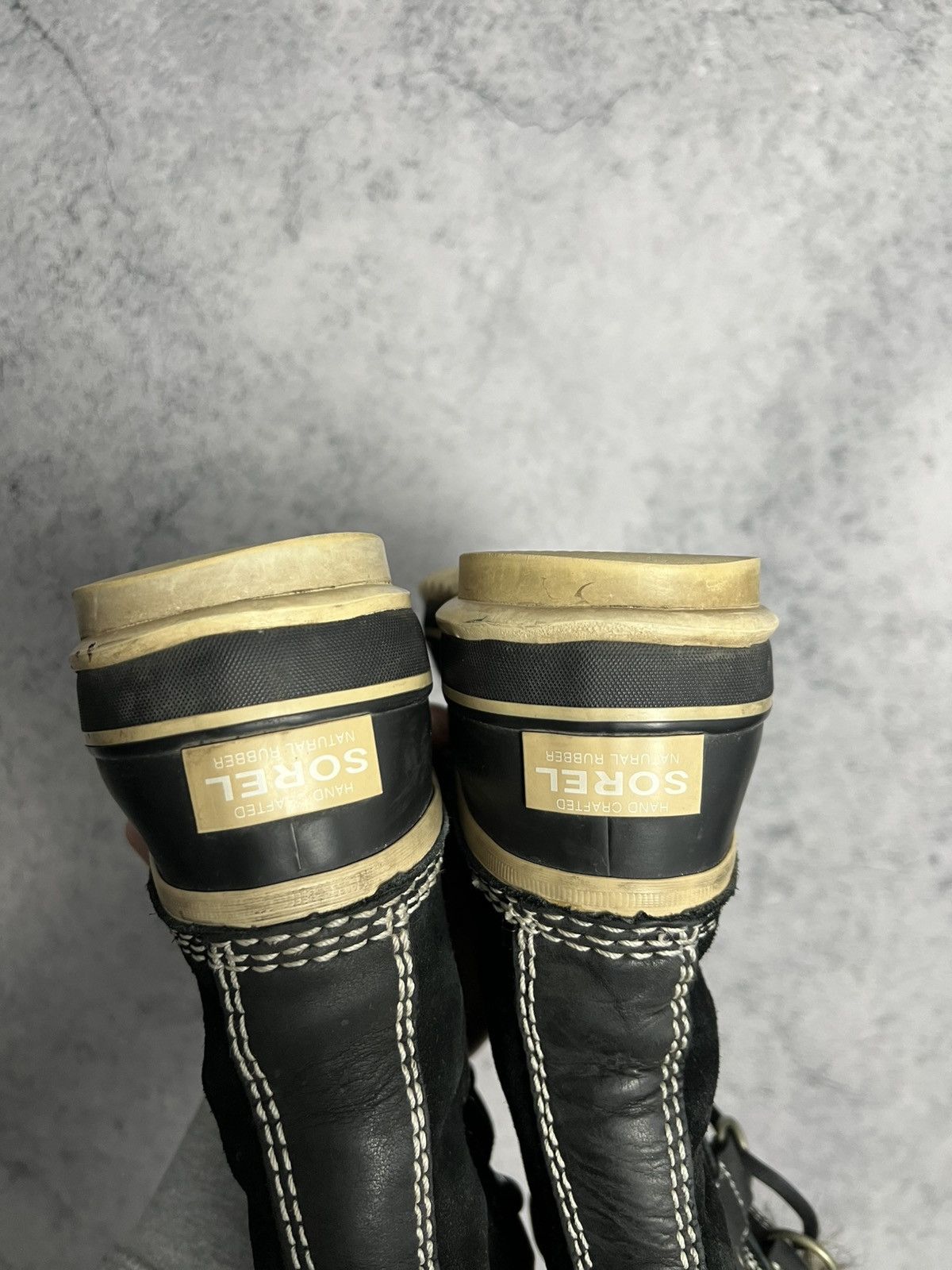 SOREL Sorel Duck Boots Faux Fur Lined Lace Up Winter Shoes Size US 6 / IT 36 - 12 Thumbnail