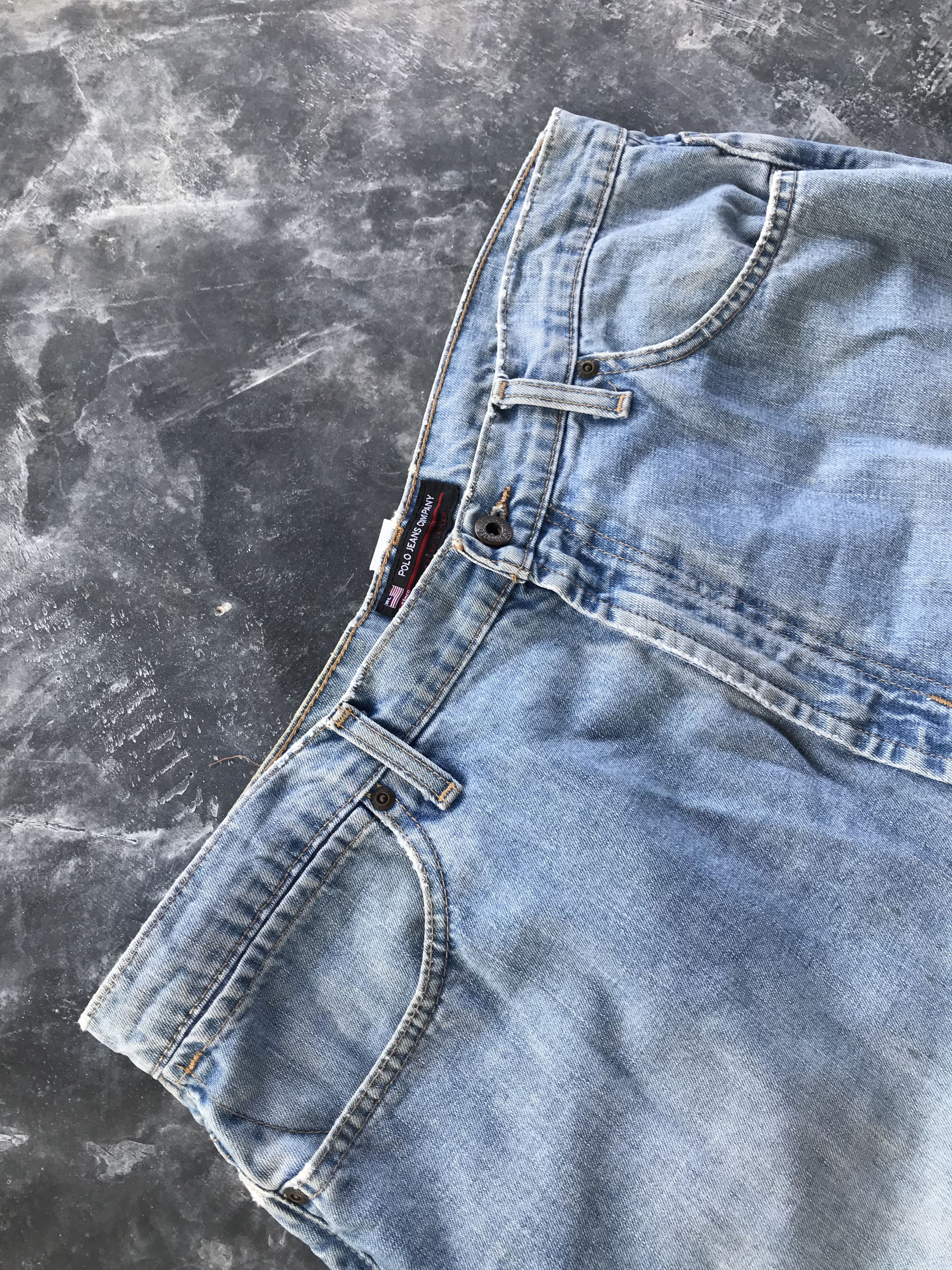 Polo Ralph Lauren Polo Jeans Co. by Ralph Lauren Vintage Denim Jeans Size US 38 / EU 54 - 4 Thumbnail