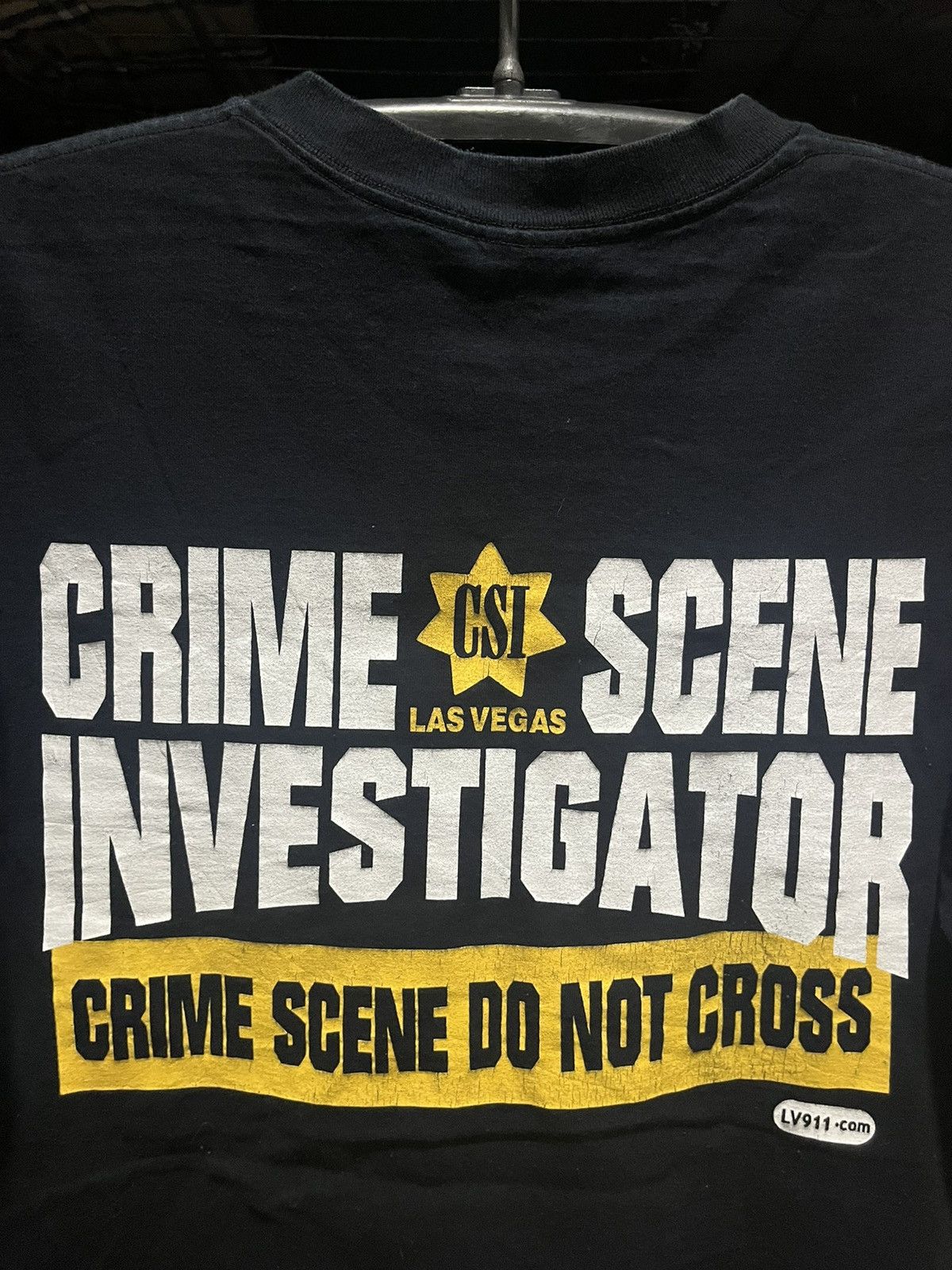 Vintage CSI Las Vegas Crime Scene Investigator Series Promo Tee Size US L / EU 52-54 / 3 - 4 Thumbnail