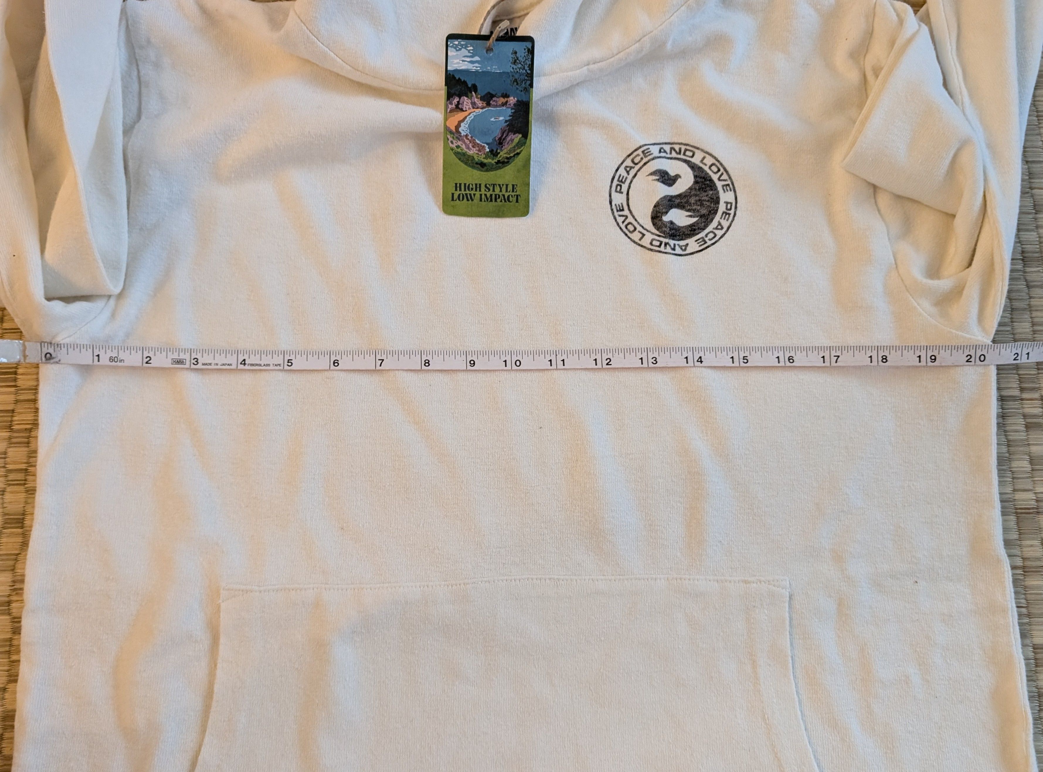 Jungmaven NWT Jungmaven Santa Cruz Peace and Love Hoodie Size US M / EU 48-50 / 2 - 4 Thumbnail