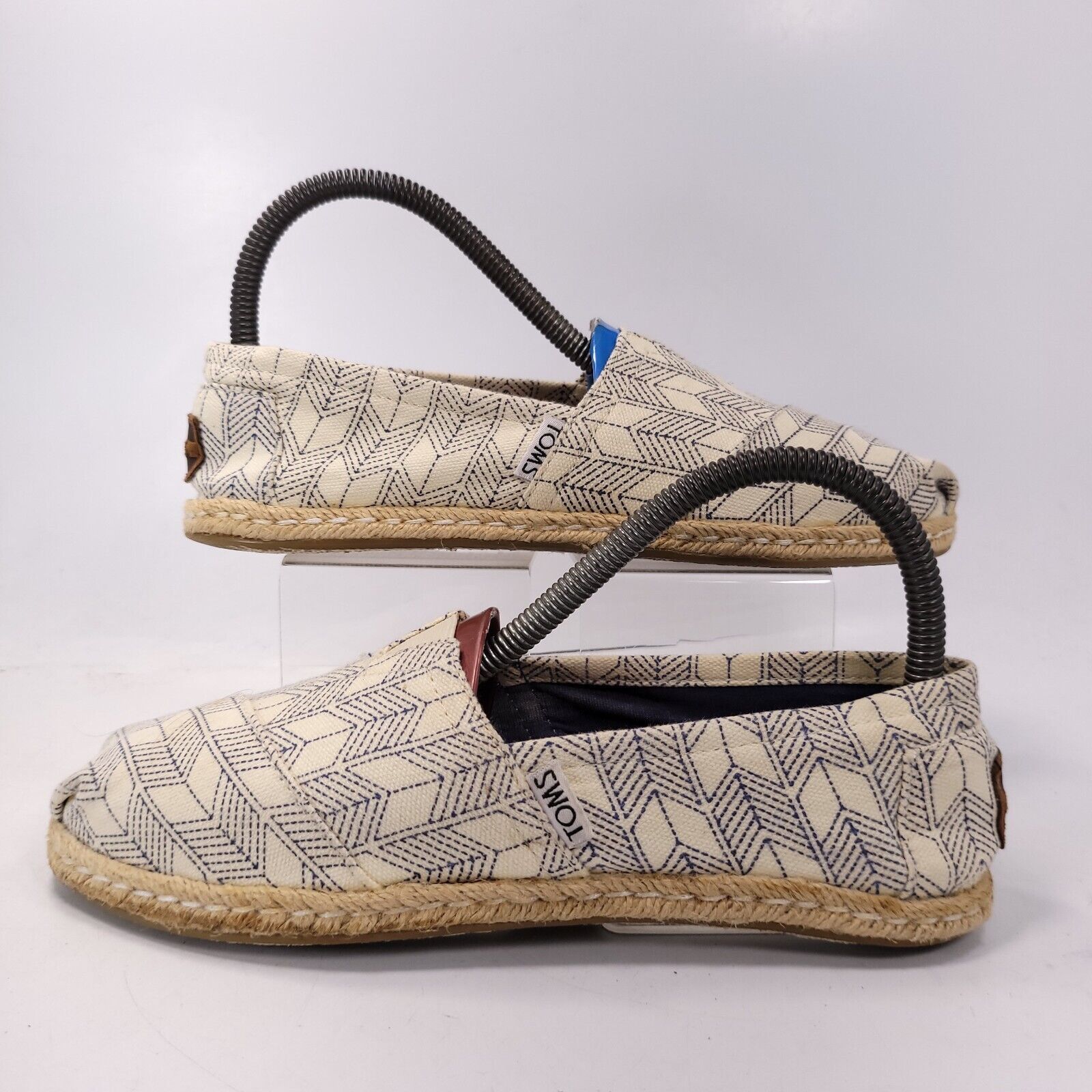 Toms Toms Casual Round Toe Ballet Flat Women Size 6.5 Beige White Size US 6.5 / IT 36.5 - 5 Thumbnail