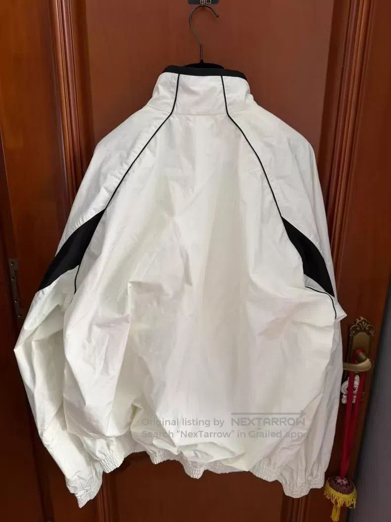 Balenciaga Balenciaga Black, Red, and White Colorblocked Logo Jacket Size US S / EU 44-46 / 1 - 2 Thumbnail