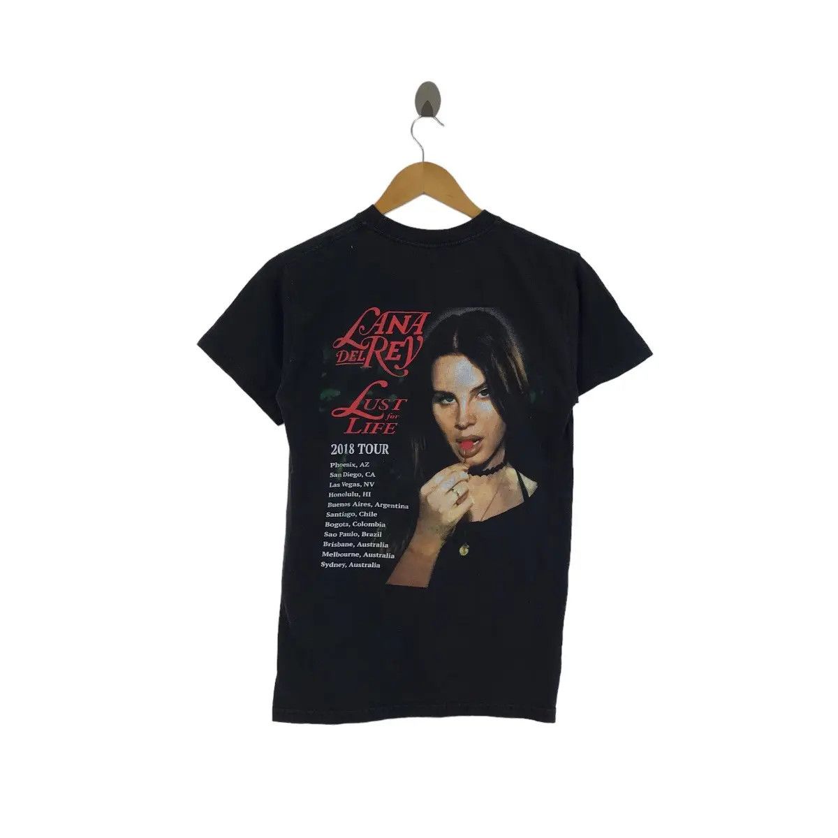 Band Tees LANA DEL REY Lust For Life Tour Summer Bummer Tee Shirt Size XS / US 0-2 / IT 36-38 - 4 Thumbnail