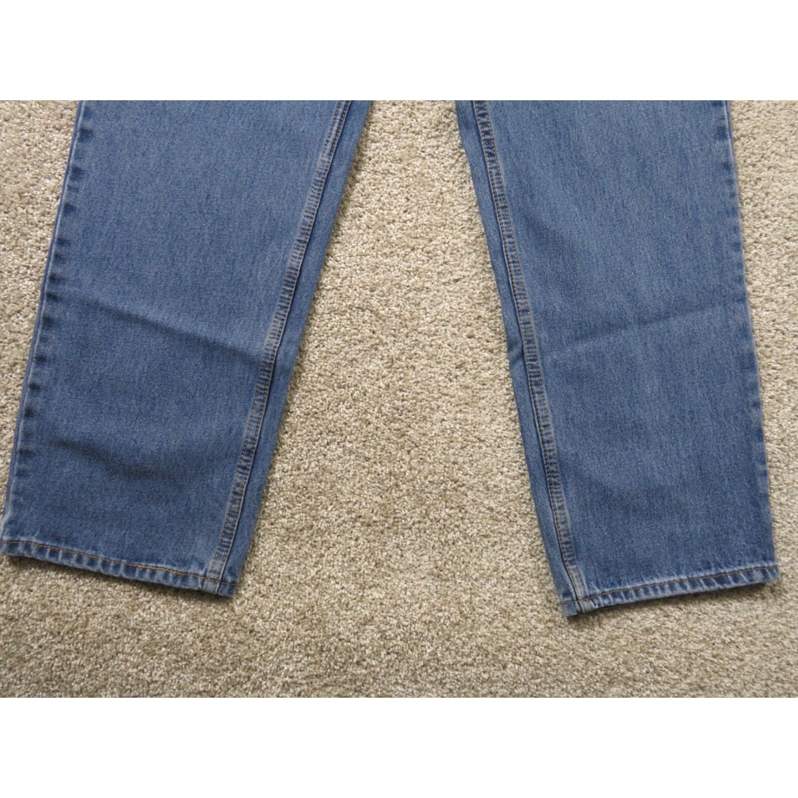 Levi's VINTAGE Levi's 550 Jeans Denim Straight Regular Fit 35x30 Blue Men Size US 35 - 2 Thumbnail