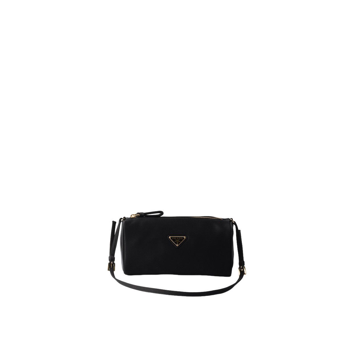 Prada PRADA $1470 Black Satin Mini Bag New & Authentic Size ONE SIZE - 1 Thumbnail