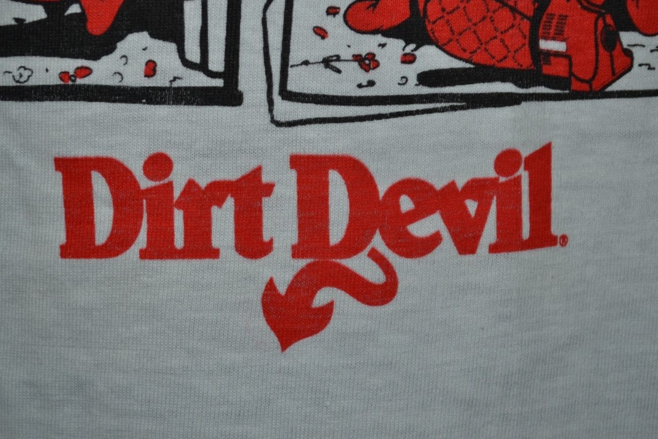 Hanes × Vintage Vintage 90s Dirt Devil Single Stitch tee t-shirt L Size US L / EU 52-54 / 3 - 9 Thumbnail