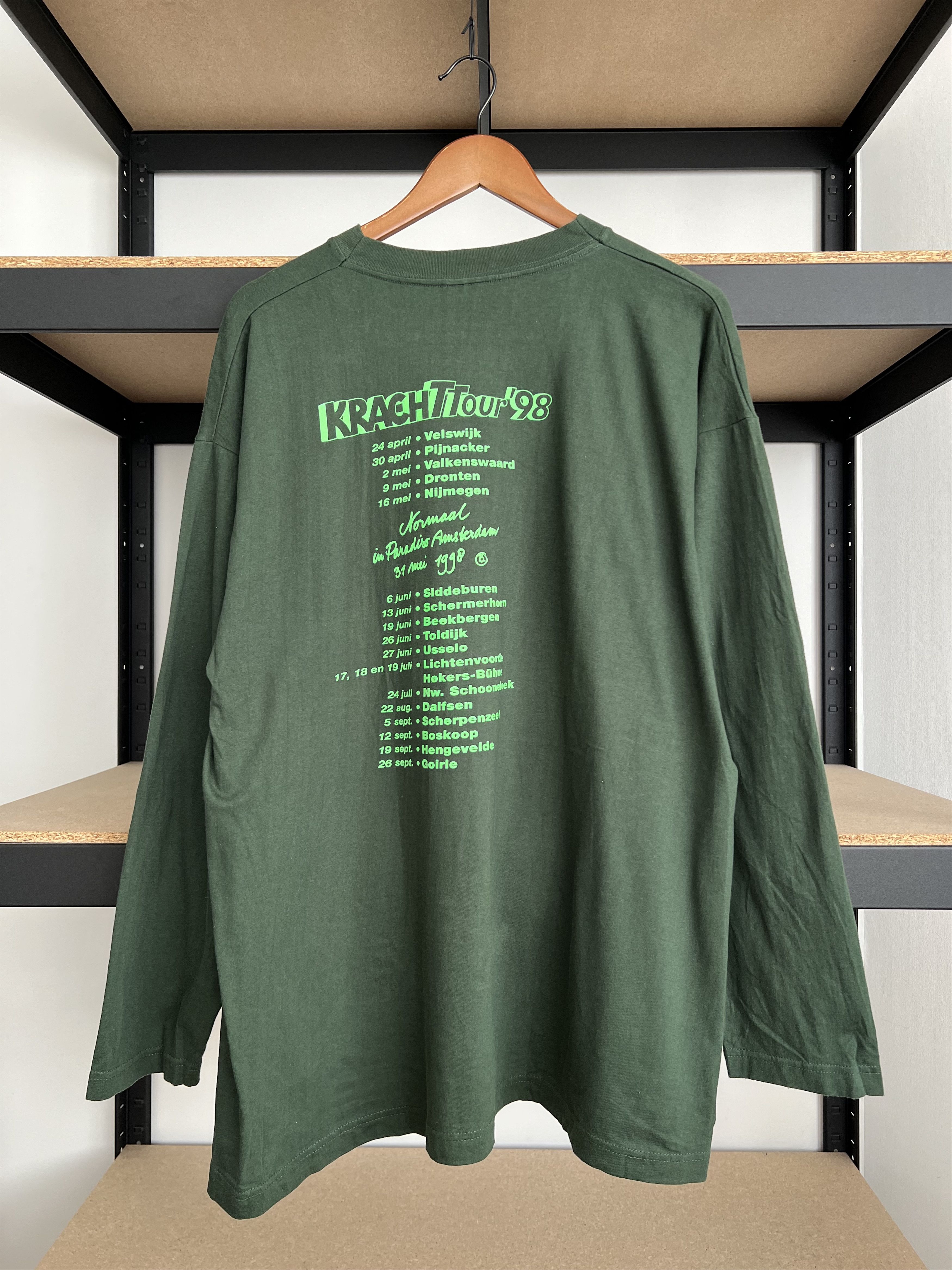 Band Tees Vintage 1998 Normaal Hoken Kreng Long Sleeve T-shirt Size US XL / EU 56 / 4 - 2 Thumbnail
