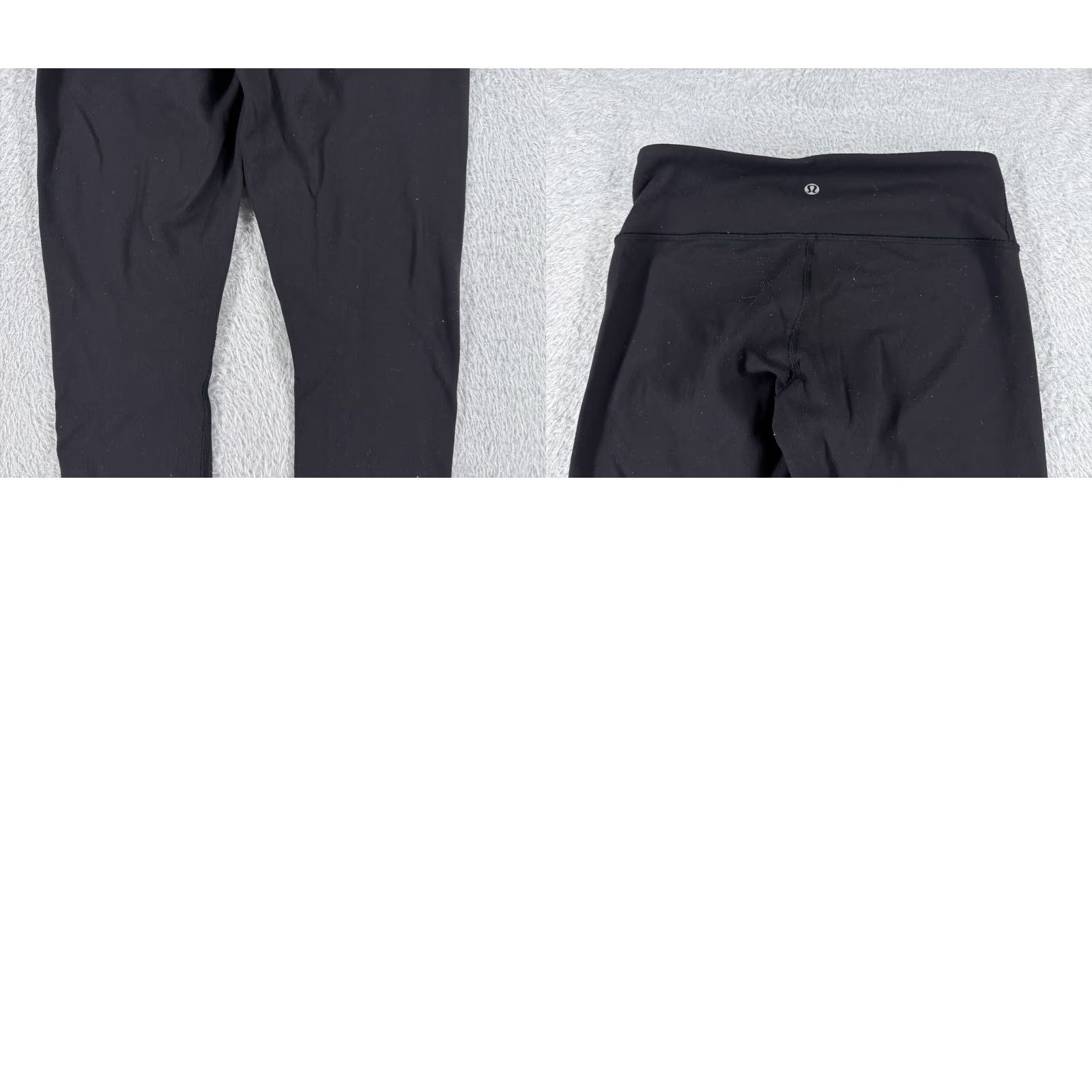 Lululemon Lululemon Wunder Under Pants Womens 6 Black 21" Inseam Cropped Stretch Yoga Activewear High Rise Gym Straight Read Me Size 28" / US 6 / IT 42 - 9 Thumbnail