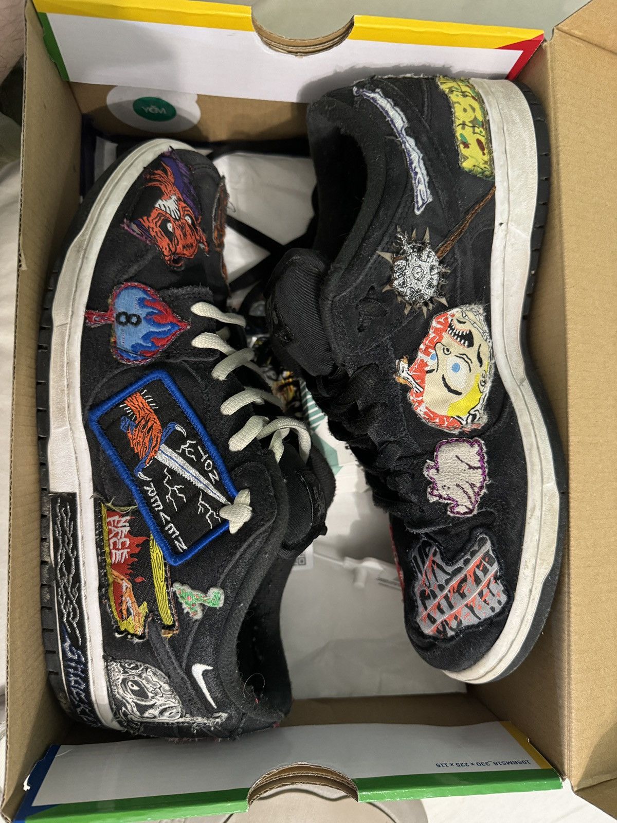 Neckface × Nike Nike Dunk SB low x Neckface Size US 9.5 / EU 42-43 - 9 Thumbnail