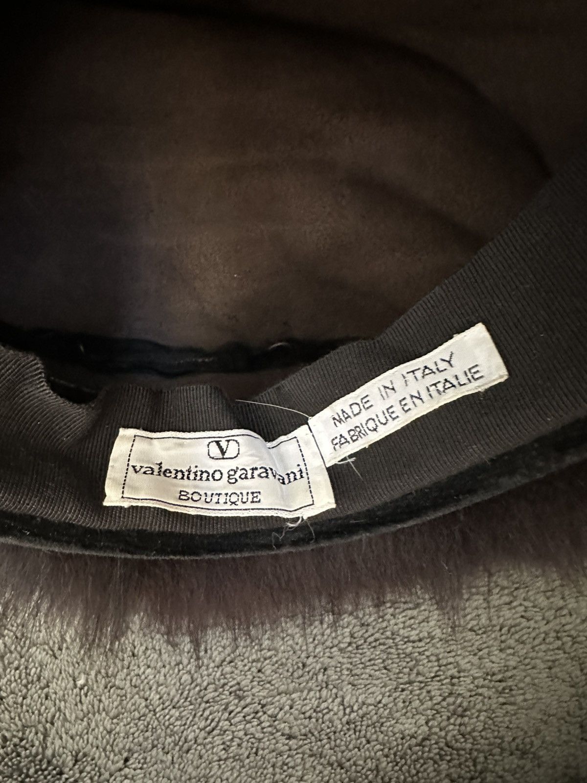 Valentino Archive Valentino Fall 1992 Fur Hat Vintage Runway Size ONE SIZE - 4 Thumbnail