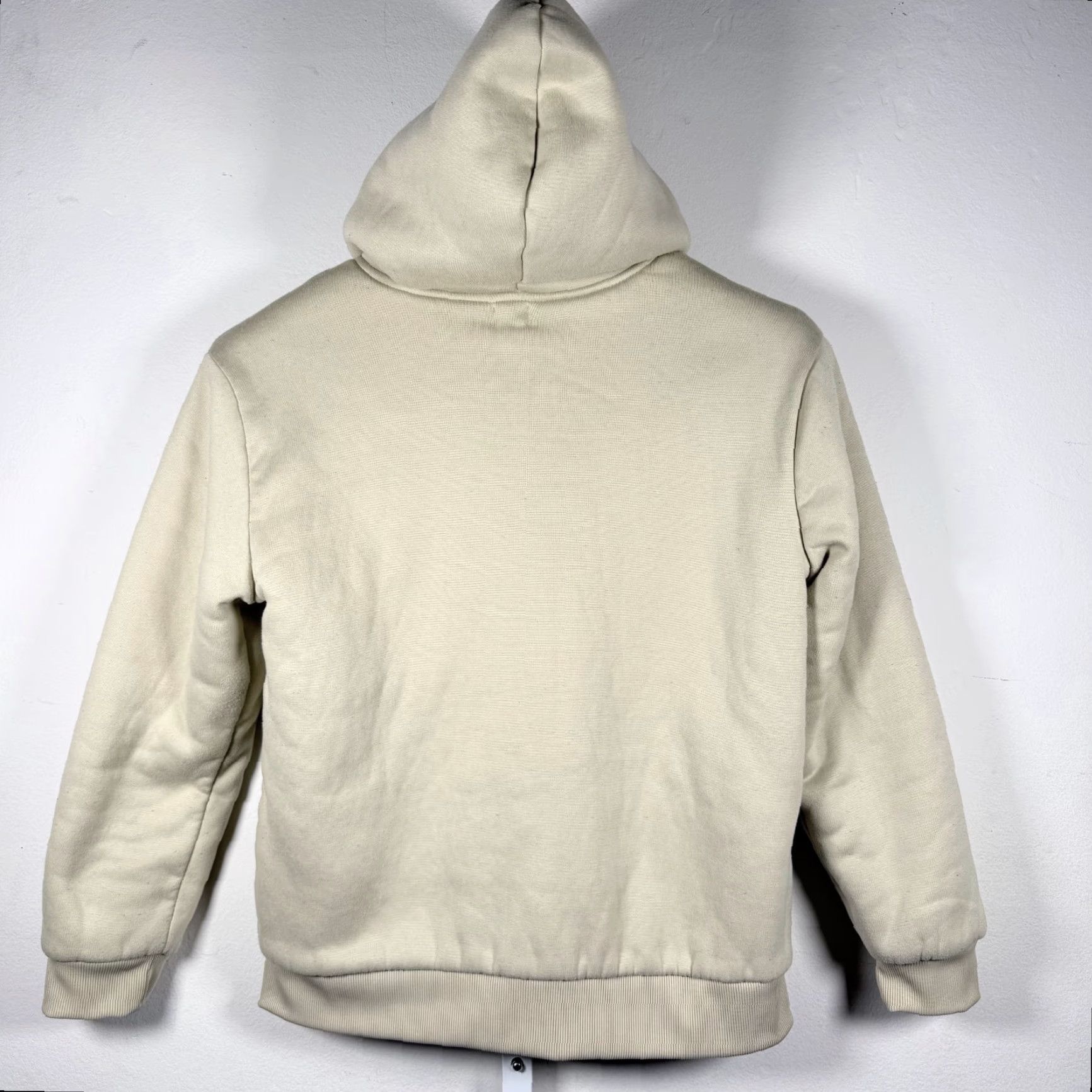 DKNY DKNY Hoodie Women XL Cream Sherpa-Lined Full Zip Winter Pockets Outdoor Y2K - XL Size XL / US 12-14 / IT 48-50 - 2 Thumbnail