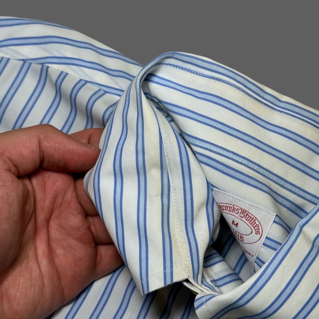 Brooks Brothers Brooks Brothers Original Polo Non-Iron Stripe Shirt M Size US M / EU 48-50 / 2 - 6 Thumbnail