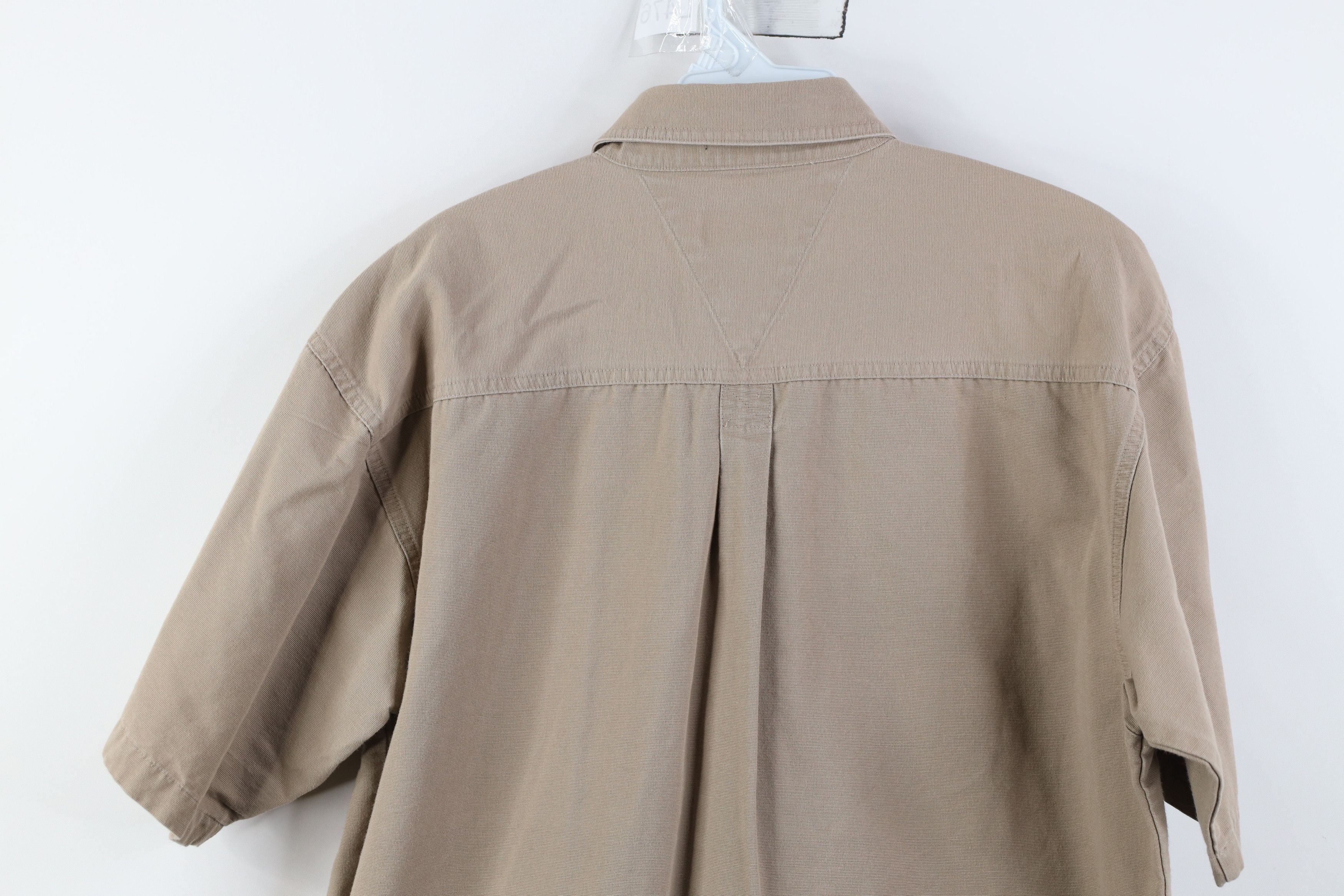 Dickies Vintage Dickies Heavyweight Short Sleeve Button Shirt Brown Size US M / EU 48-50 / 2 - 11 Thumbnail