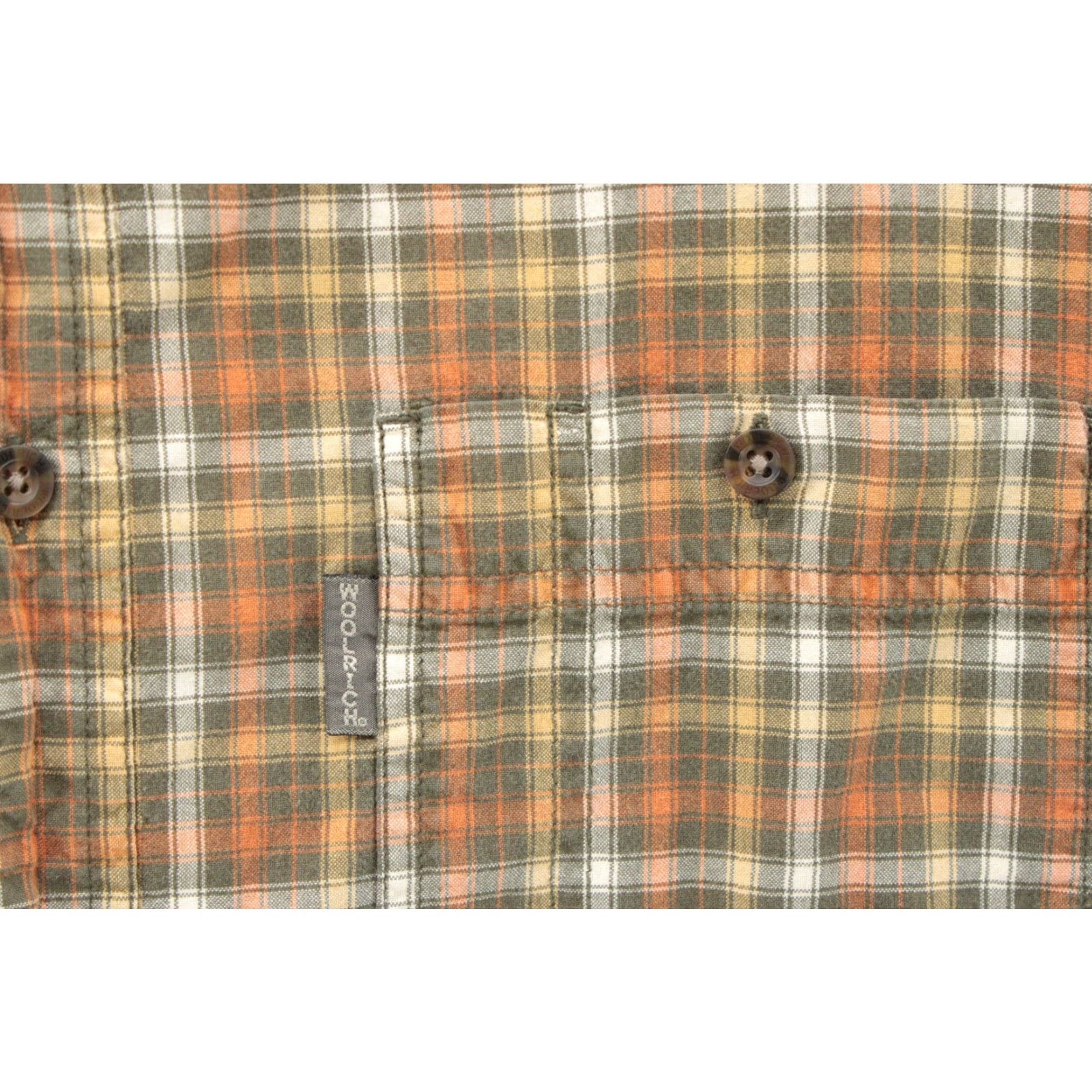 Vintage Woolrich Shirt Mens XL Brown Plaid Button-Down Long Sleeve Outdoors Workwear Size US XL / EU 56 / 4 - 3 Thumbnail