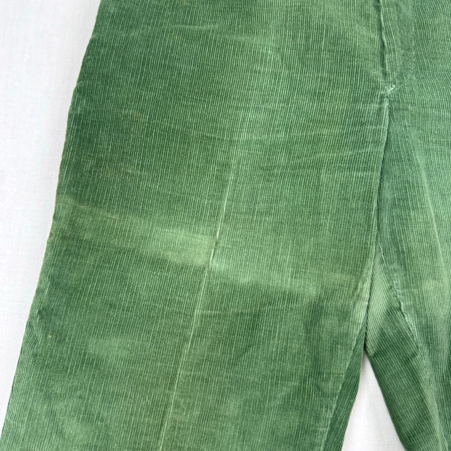 Vintage VINTAGE 1970s Lions Den Corduroy Dress Pants Men Adult 32x28 Green 70s USA Size US 32 / EU 48 - 7 Thumbnail