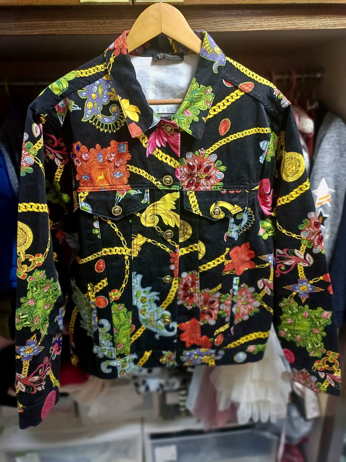 Versace Men's Limited Denim Jacket