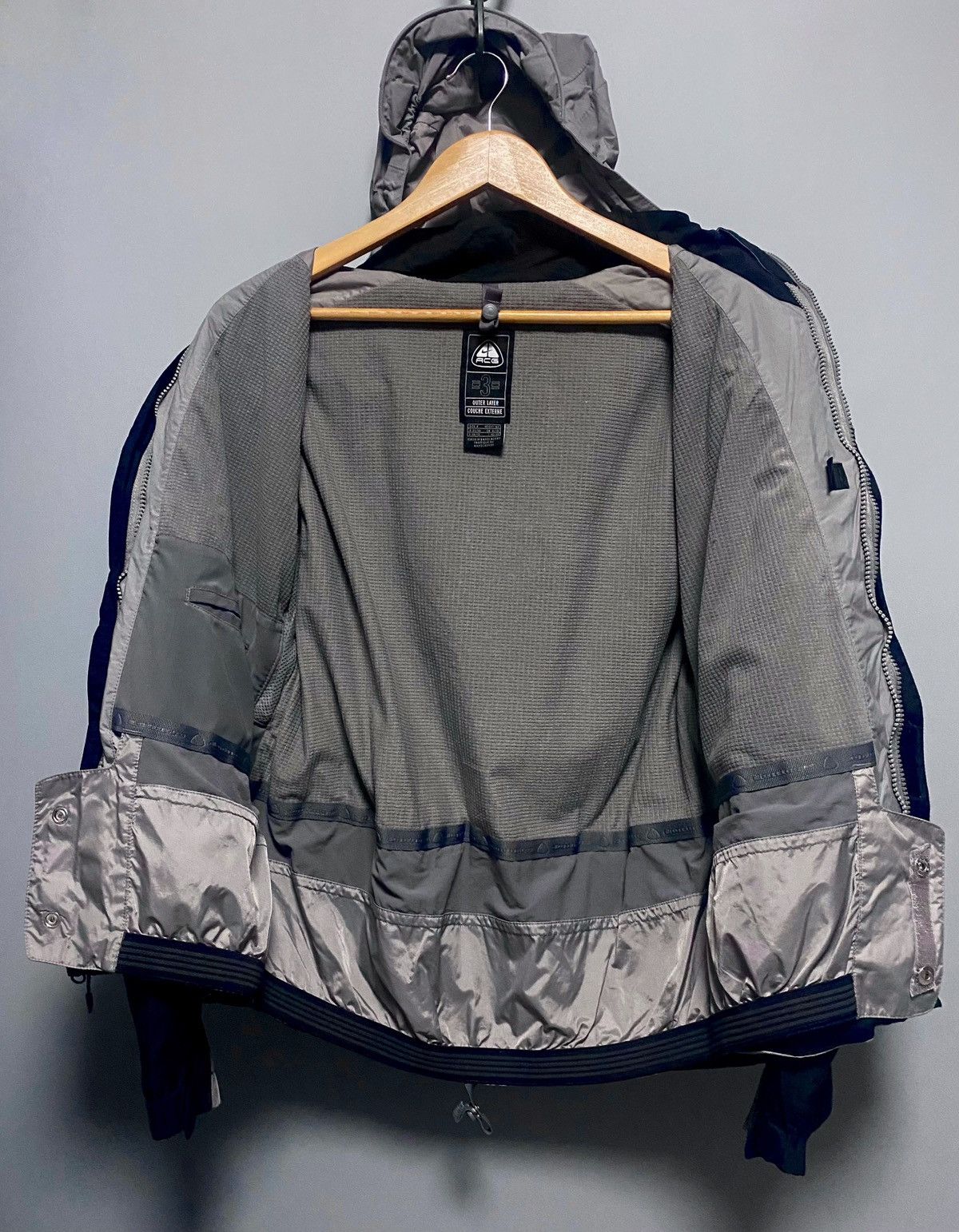 Goretex × Nike ACG Vintage Unisex Nike ACG Gore Tex Hardshell Snow Jacket Size S / US 4 / IT 40 - 5 Thumbnail
