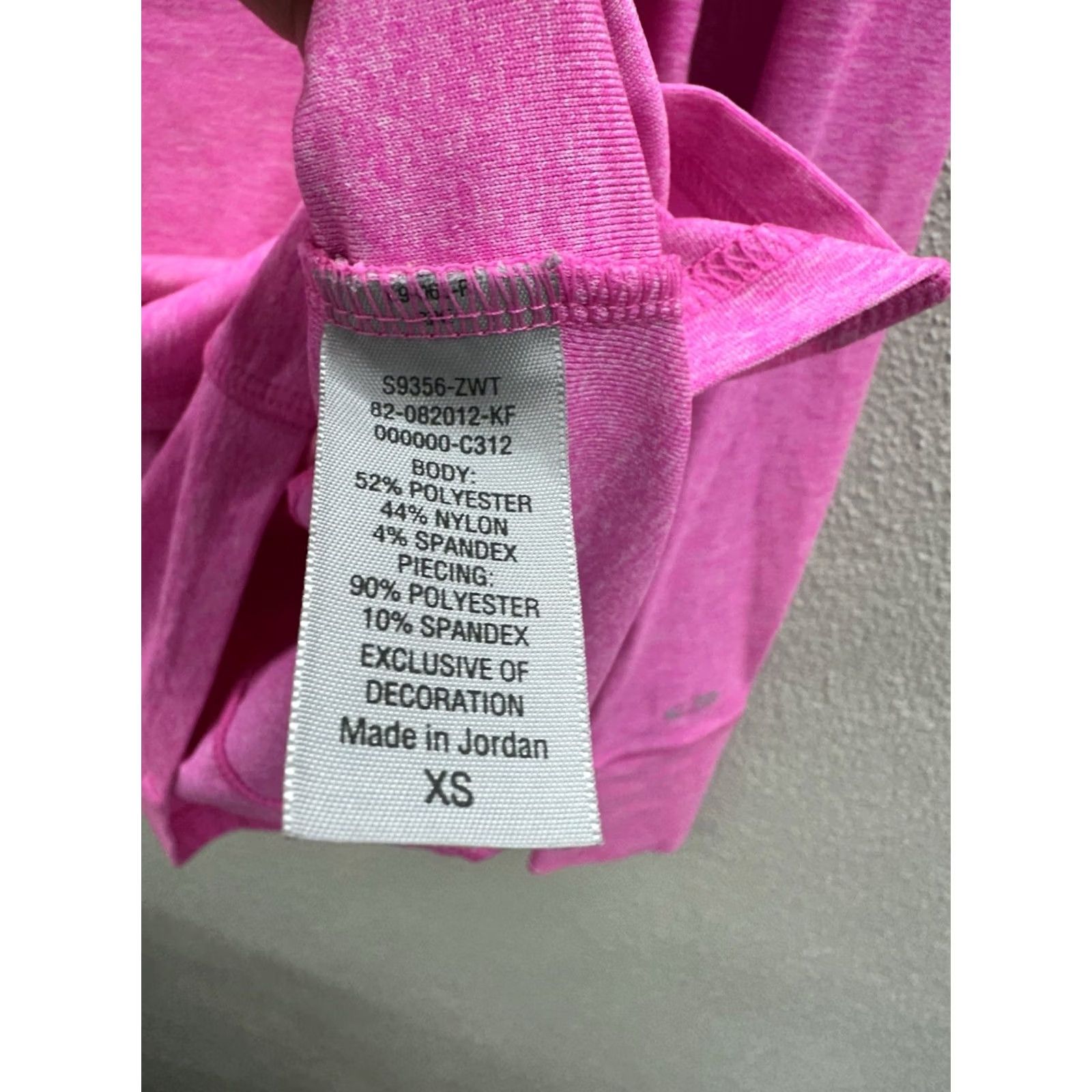 Champion Champion Womens Shirt XS Pink 1/4 Zip Long Sleeve Athletic Size XS / US 0-2 / IT 36-38 - 5 Thumbnail