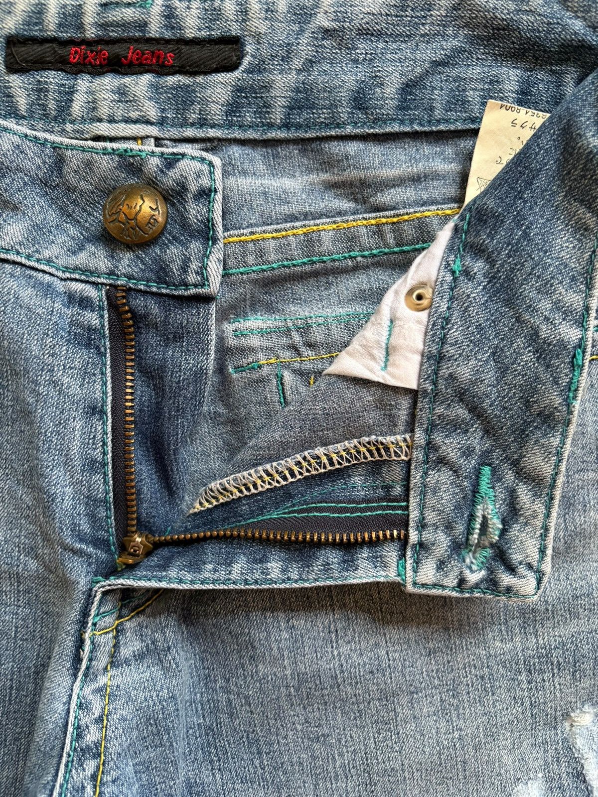 Japanese Brand SALES🔥Vintage Japanese Brand Blue Wash Bootcut Flare Jeans Size US 28 / EU 44 - 9 Thumbnail