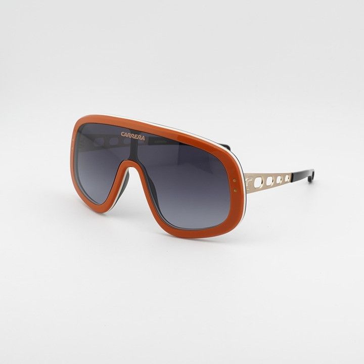 Carrera Carrera FLAGLAB 17 0C3E 9O Unisex Sunglasses Orange Shield Size ONE SIZE - 1 Thumbnail