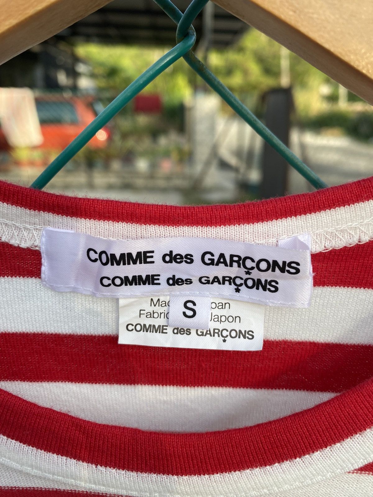 Comme des Garcons AD2010 Comme des Garcons breton striped tshirt Size S / US 4 / IT 40 - 5 Thumbnail
