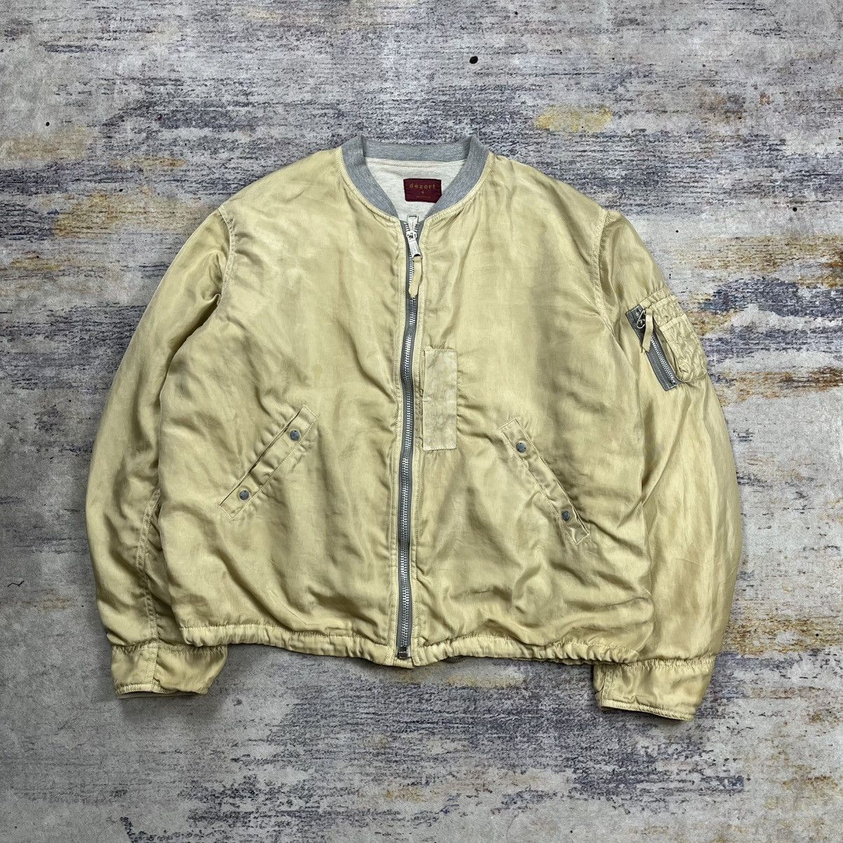 Vintage 90s Dezert + plus reversible bomber jacket