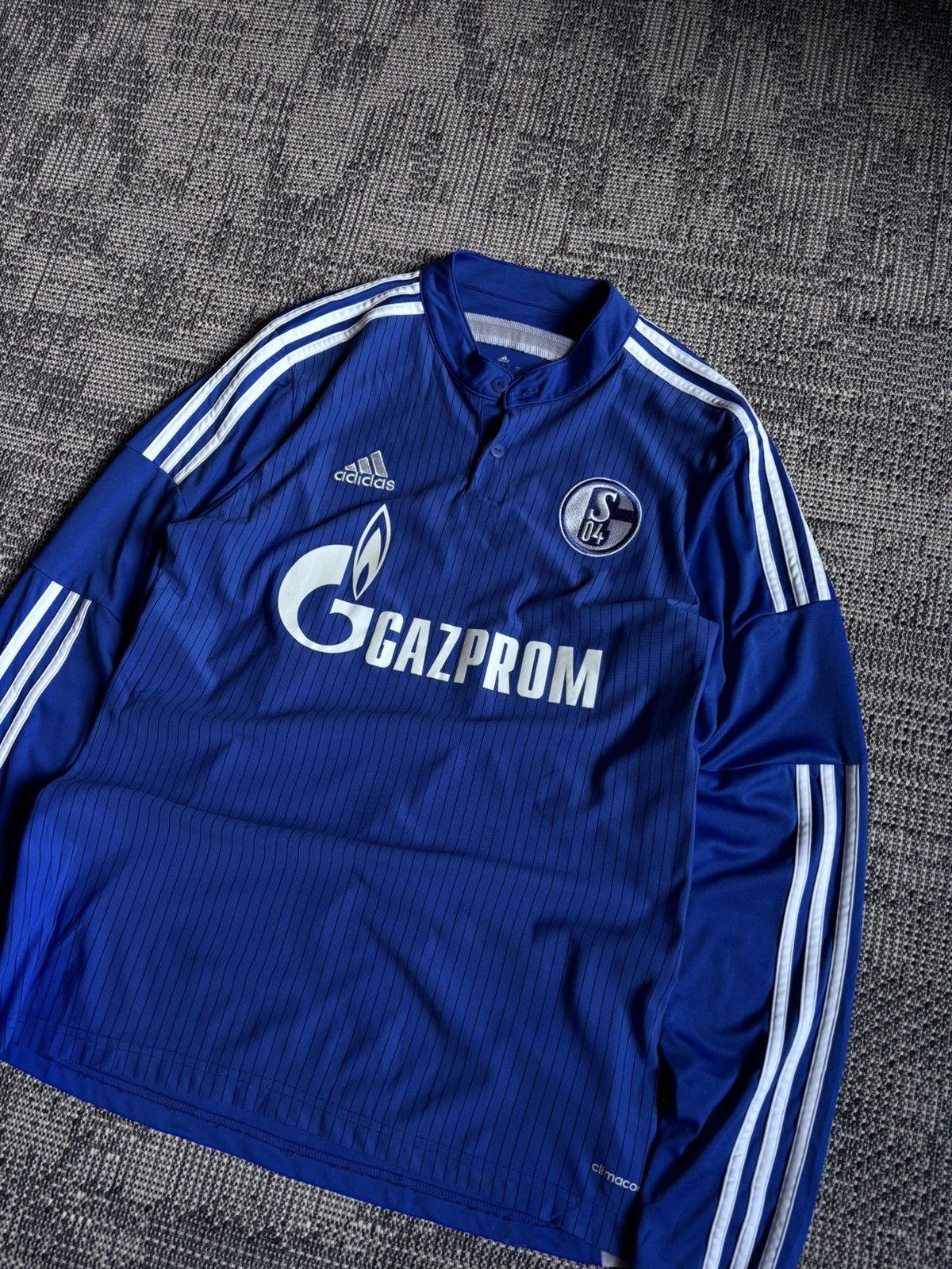 Adidas Adidas FC Schalke 04 Home Soccer Street Wear Jersey Size US L / EU 52-54 / 3 - 2 Thumbnail