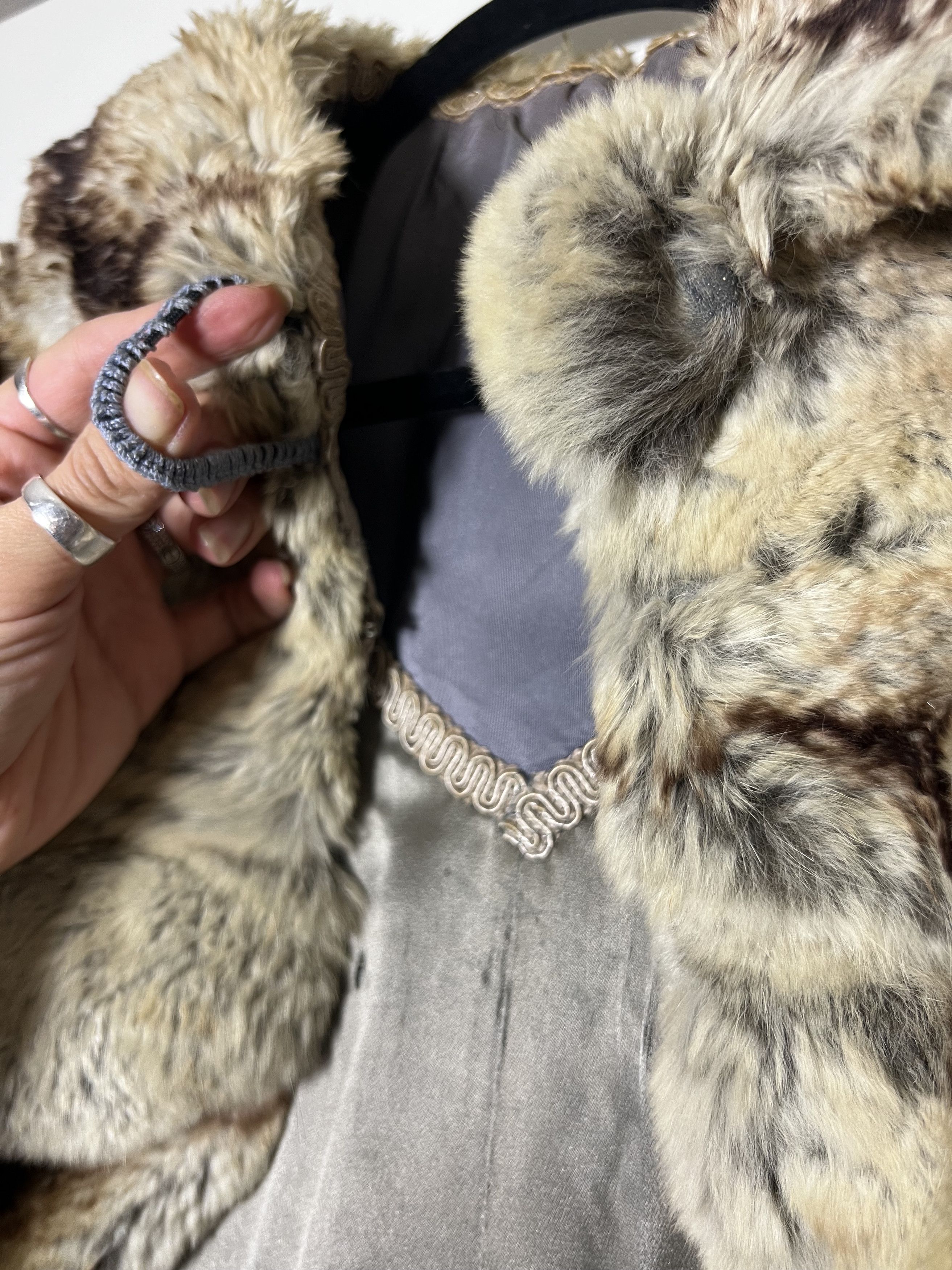 Other × Vintage Vintage 1920's-1930's Chinchilla Fur Stole Wrap - Cape Size ONE SIZE - 6 Thumbnail