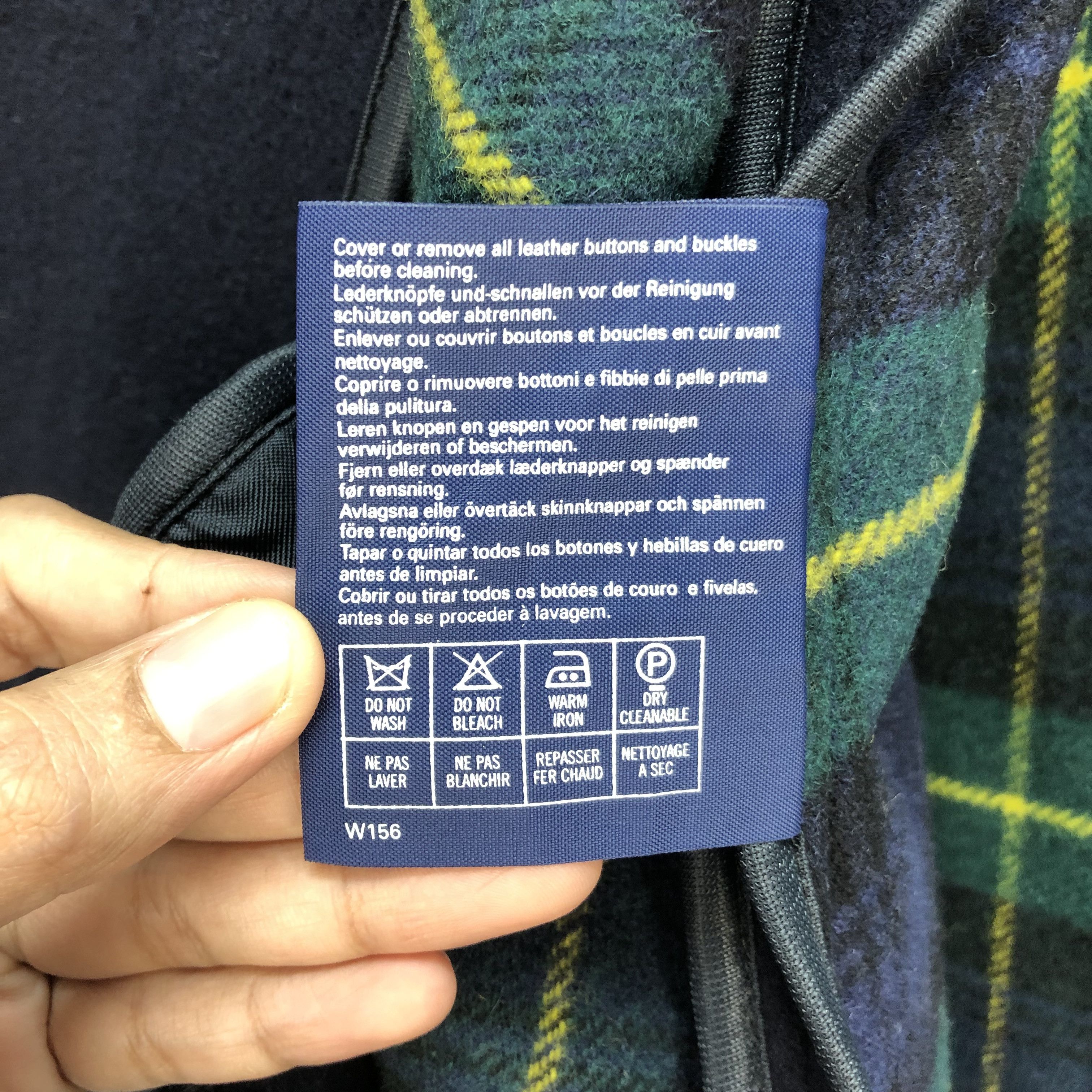 Burberry BURBERRYS MADE IN ENGLAND WOOL LONG COAT #7344-131 Size M / US 6-8 / IT 42-44 - 11 Thumbnail