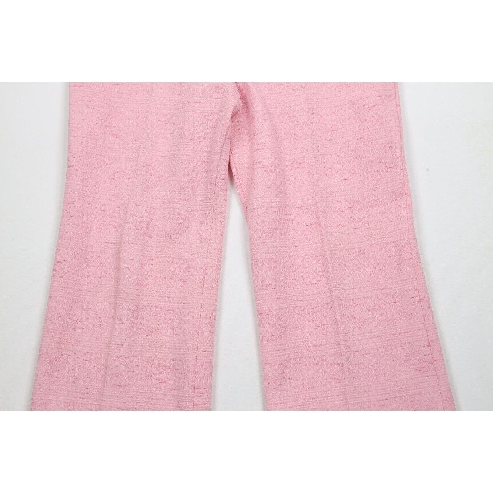 Vintage Vintage 70s Atomic Fleck 2 Piece Knit Bell Bottoms Suit Size XL / US 12-14 / IT 48-50 - 13 Thumbnail