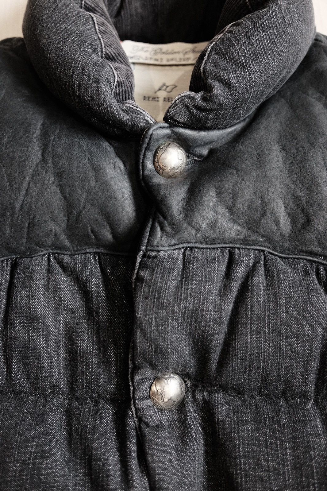 Remi Relief Remi relief denim down vest Size US L / EU 52-54 / 3 - 4 Thumbnail