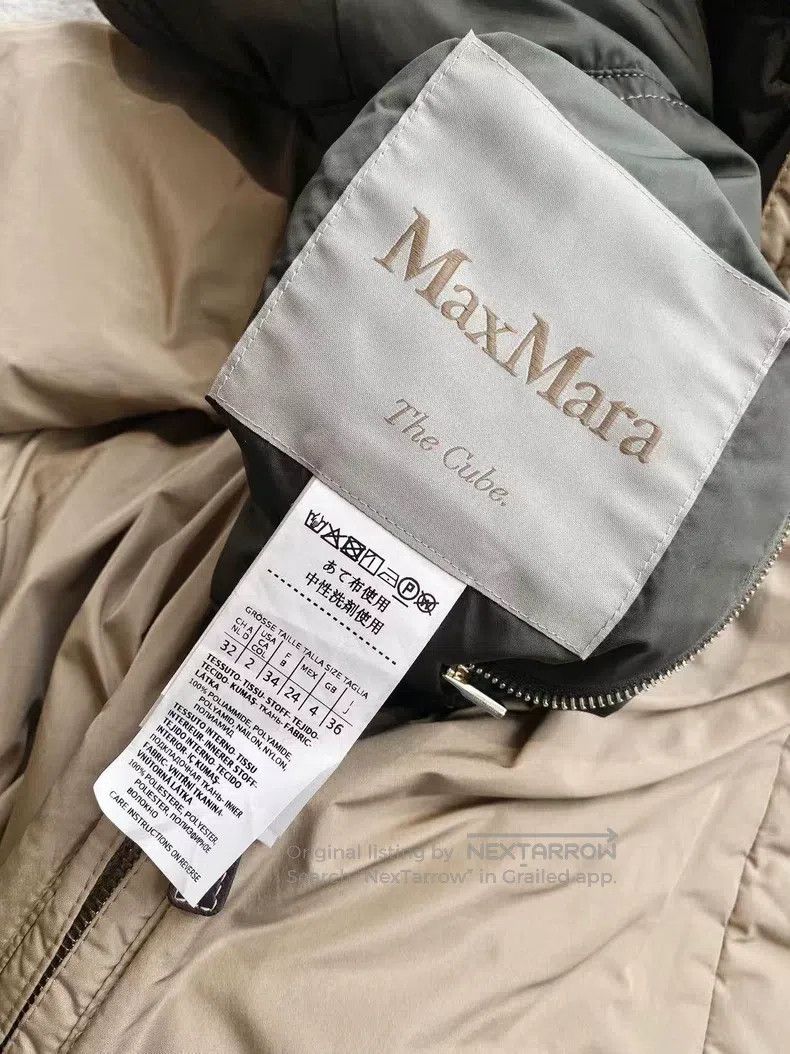 Max Mara Max Mara Brown double-sided long down coat Size XXS / US 00 / IT 34 - 6 Thumbnail