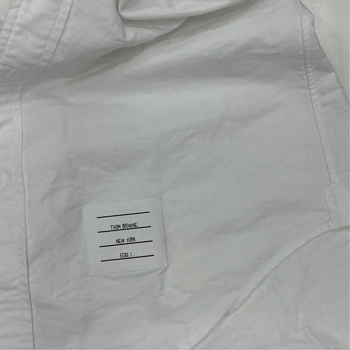 Thom Browne Thom Browne Classic Long Sleeve Oxford Shirt -2507 Size US S / EU 44-46 / 1 - 8 Thumbnail