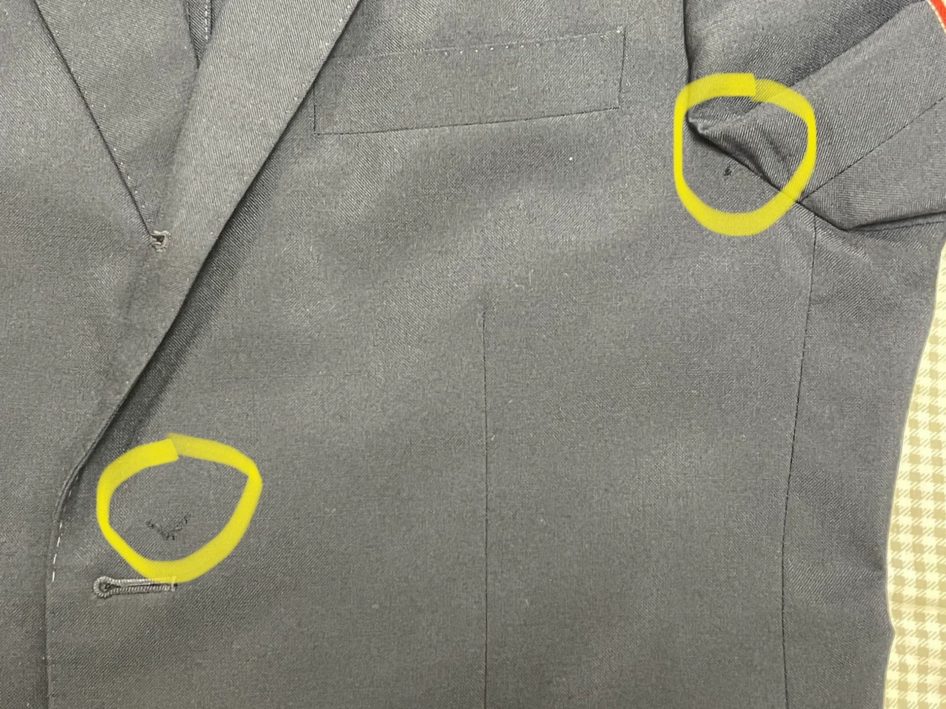 Thom Browne Thom Browne Slim Navy Blazer (Size 5, 8/10) Size US XXL / EU 58 / 5 - 8 Thumbnail